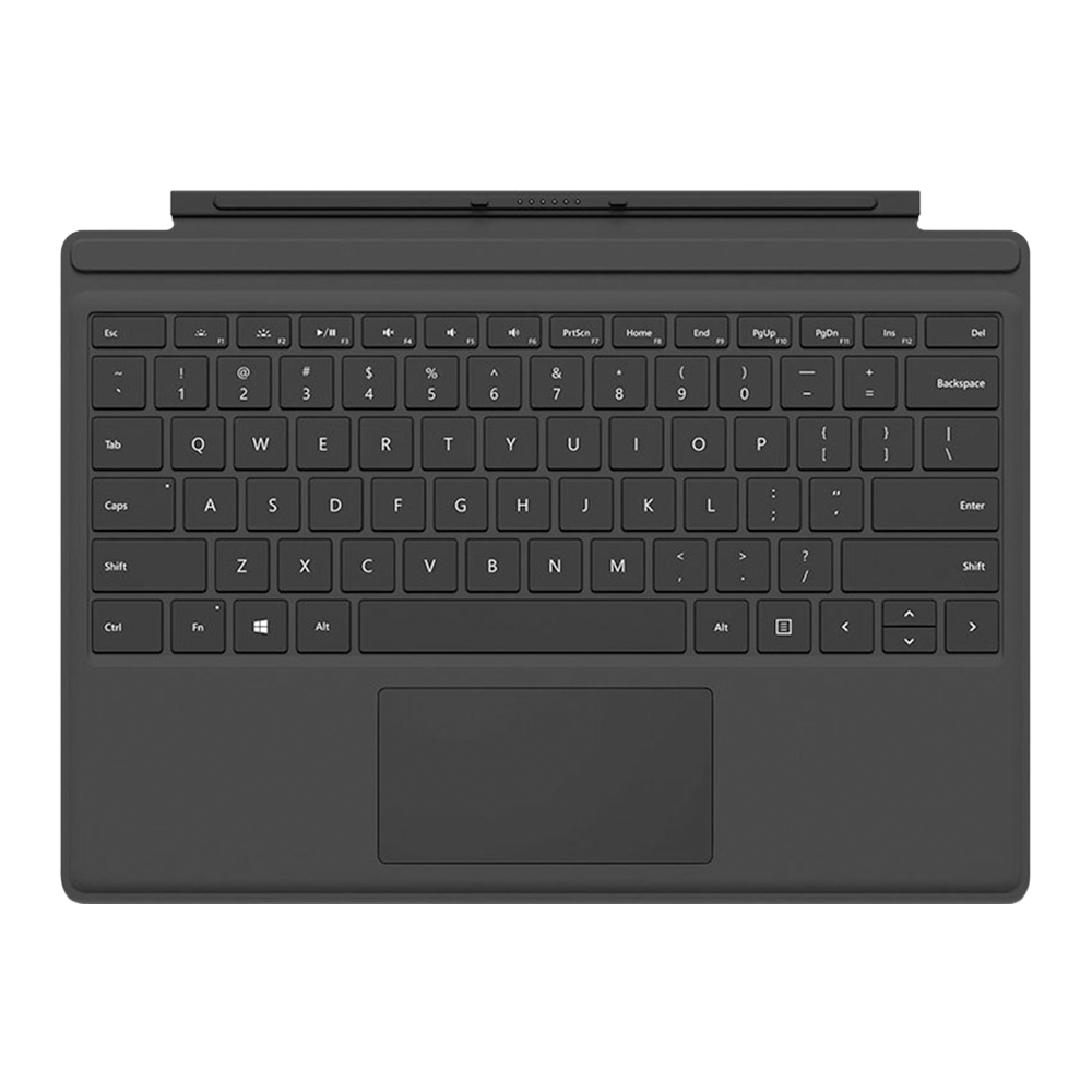 Microsoft Wi-Fi Wireless Keyboard with Touchpad (Backlit Keys, Black)