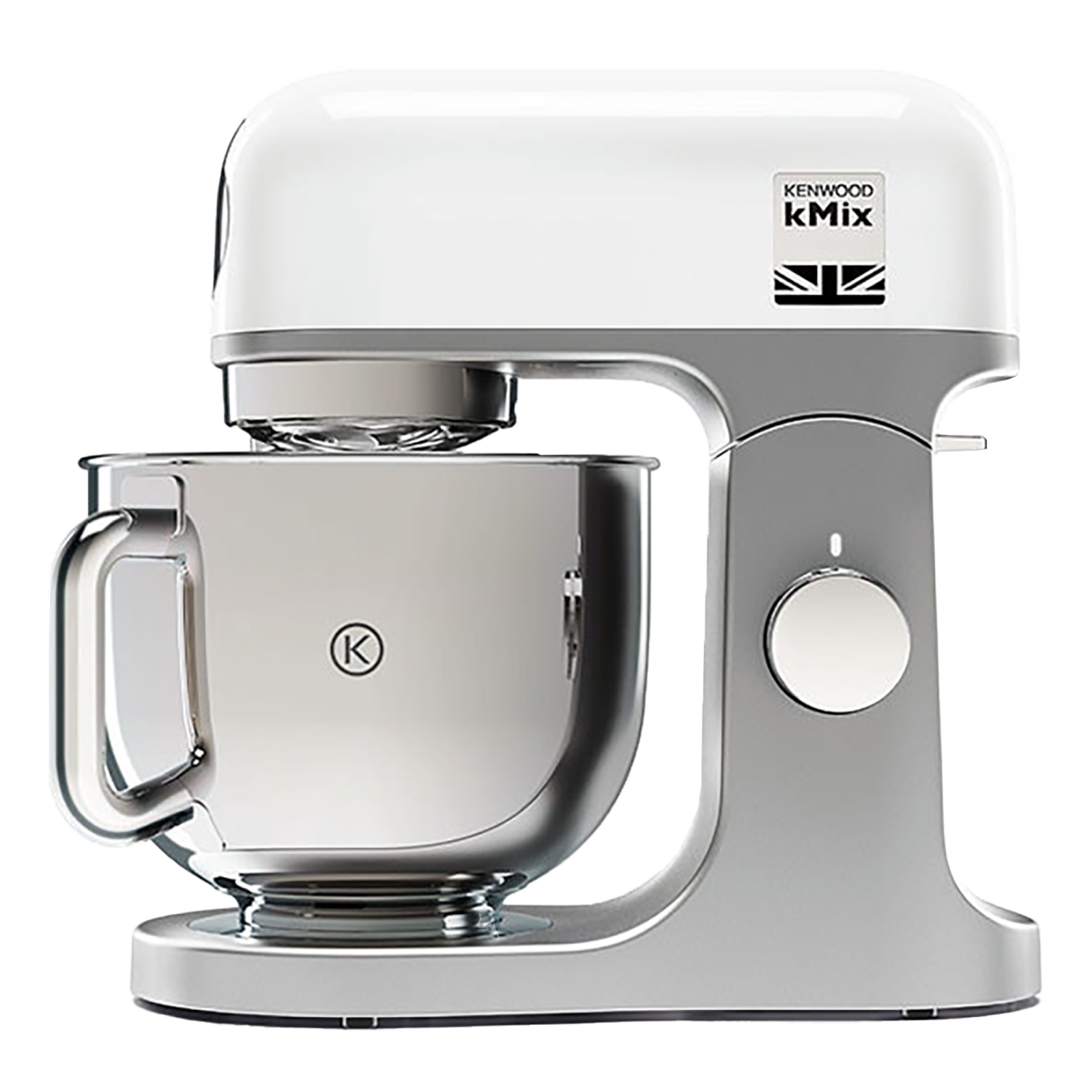 Buy Kenwood kMix 1000 Watts Stand Mixer (5 Attachments, Fold Function,  0W20011137, White) Online - Croma