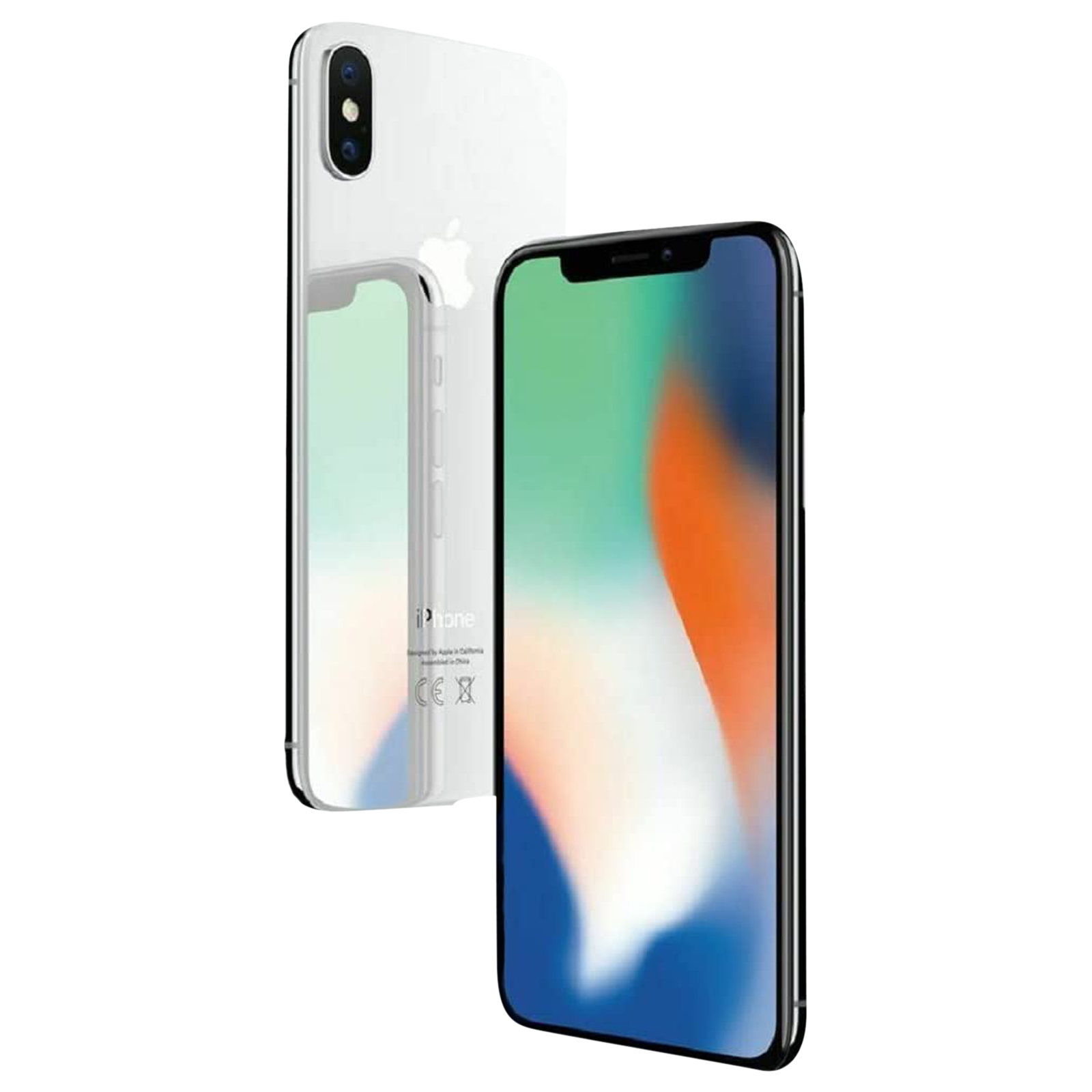 

Refurbished Apple iPhone X (256GB, Silver)