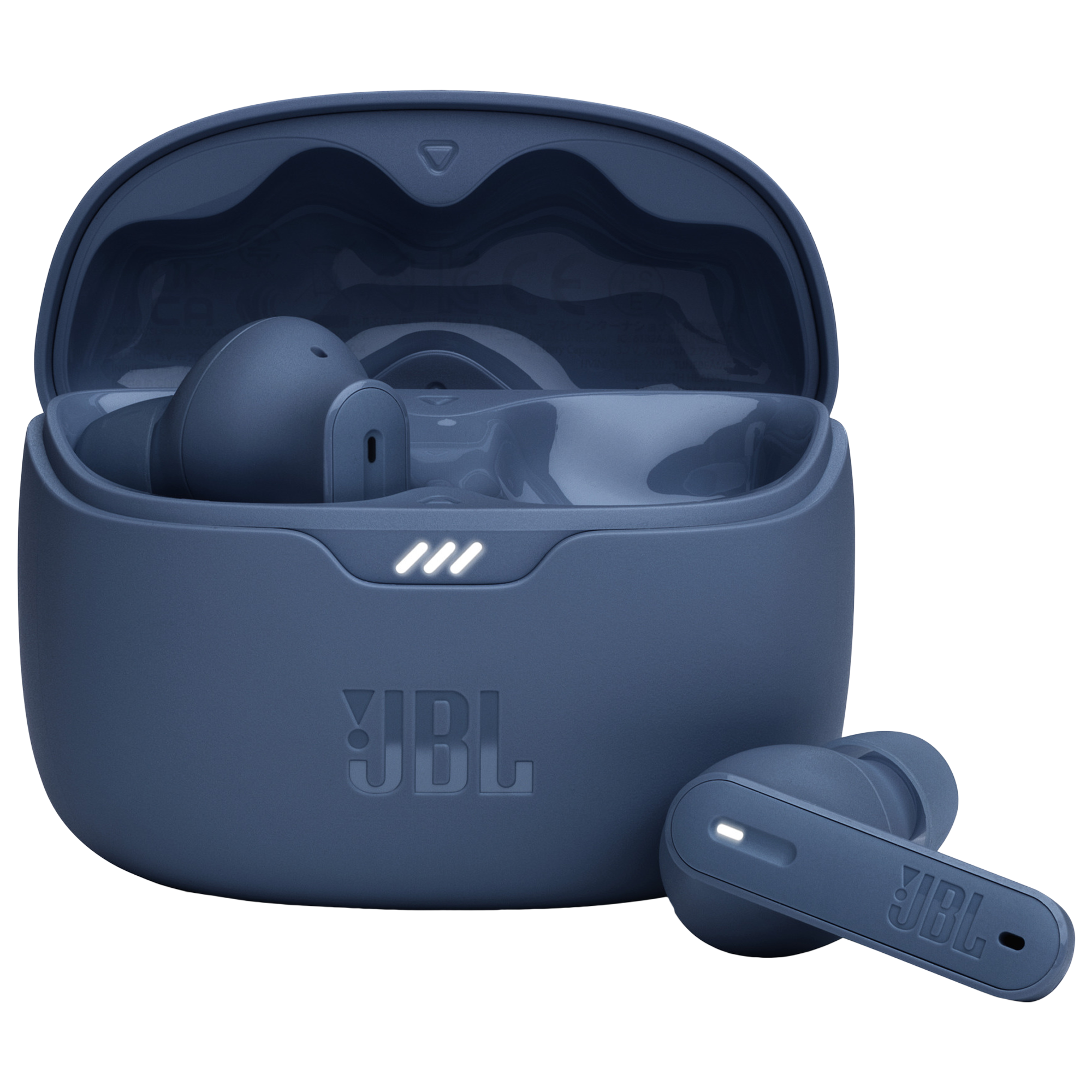 

JBL Tune Beam TWS Earbuds with Active Noise Cancellation (IP54 Water Resistant, Fast Charge, Blue)