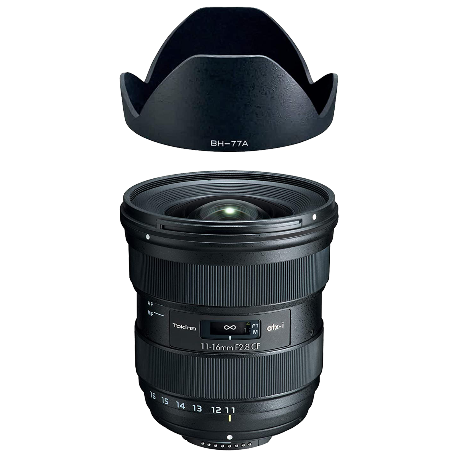 Tokina Atx-i 11-16mm f/22 - f/2.8 Wide-Angle Zoom Lens for Nikon F Mount (One-touch Focus Clutch Mechanism)