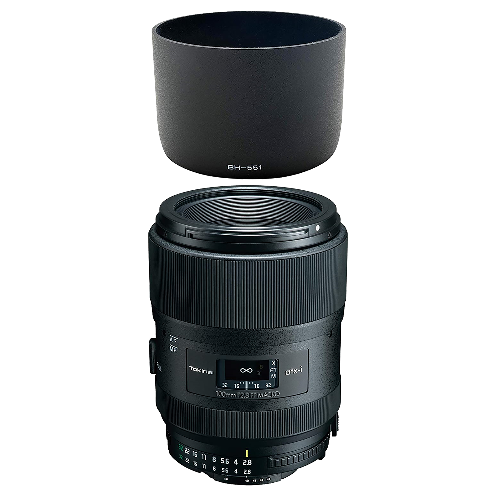 Tokina Atx-i 100mm f/2.8 - f/32 Telephoto Prime Lens for Nikon F Mount (One-touch Focus Clutch Mechanism)