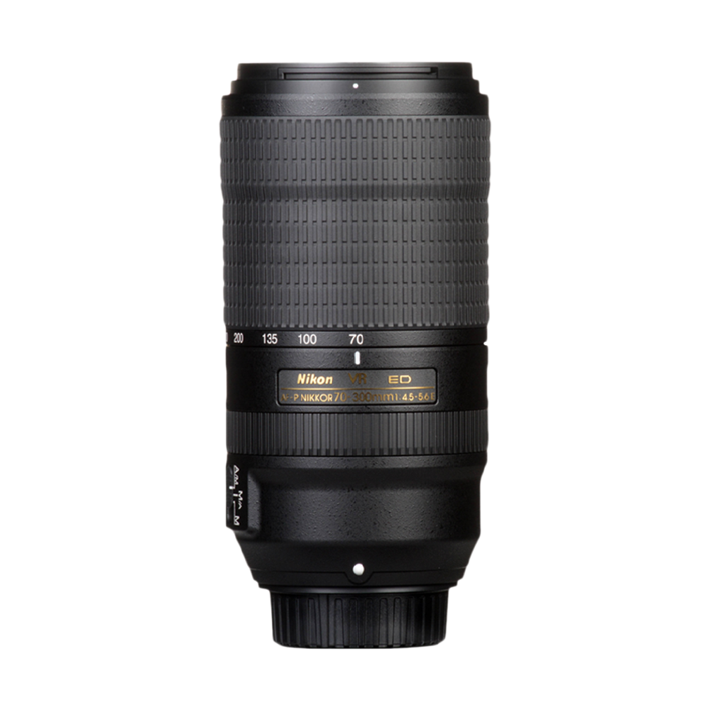 

Nikon AF-P NIKKOR 70-300mm f/4.5 - f/5.6 Telephoto Zoom Lens for Nikon F Mount (Near Silent Stepping Motor), Black