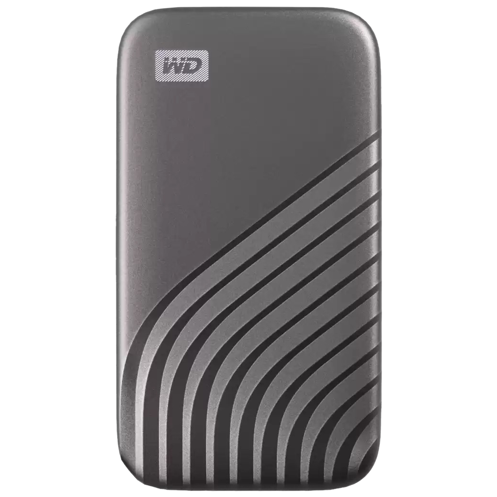 Western Digital My Passport 500GB USB 3.2 (Type-C) Solid State Drive (Password Protection, WDBAGF5000AGY-WESN, Grey)