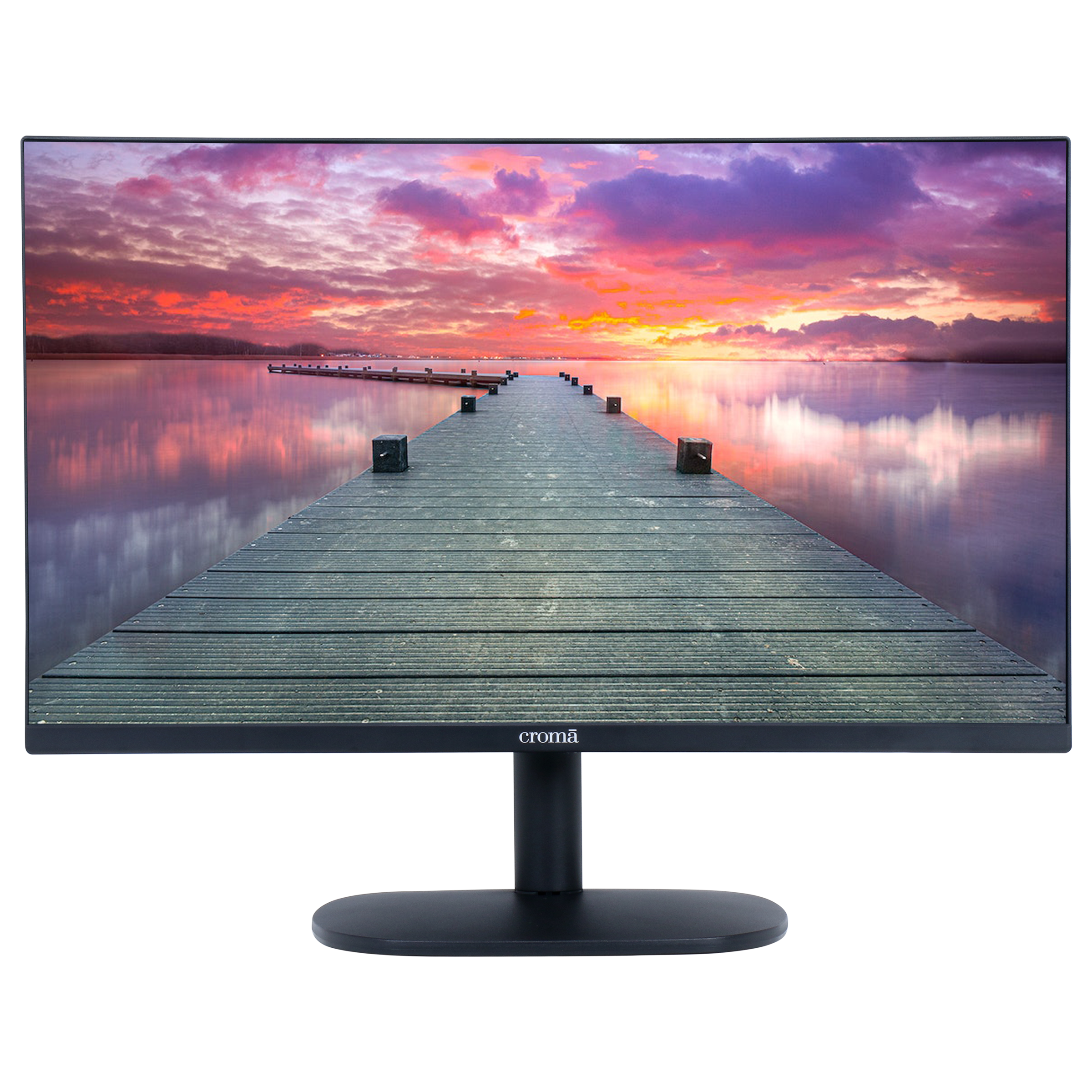 Croma 60.9 cm (24 inch) Full HD VA Panel LED Monitor With Built-in Speaker