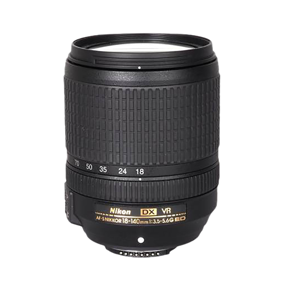 

Nikon AF-S DX NIKKOR 18-140mm f/3.5 - f/5.6 Telephoto Zoom Lens for Nikon F Mount (Silent Wave Motor), Black