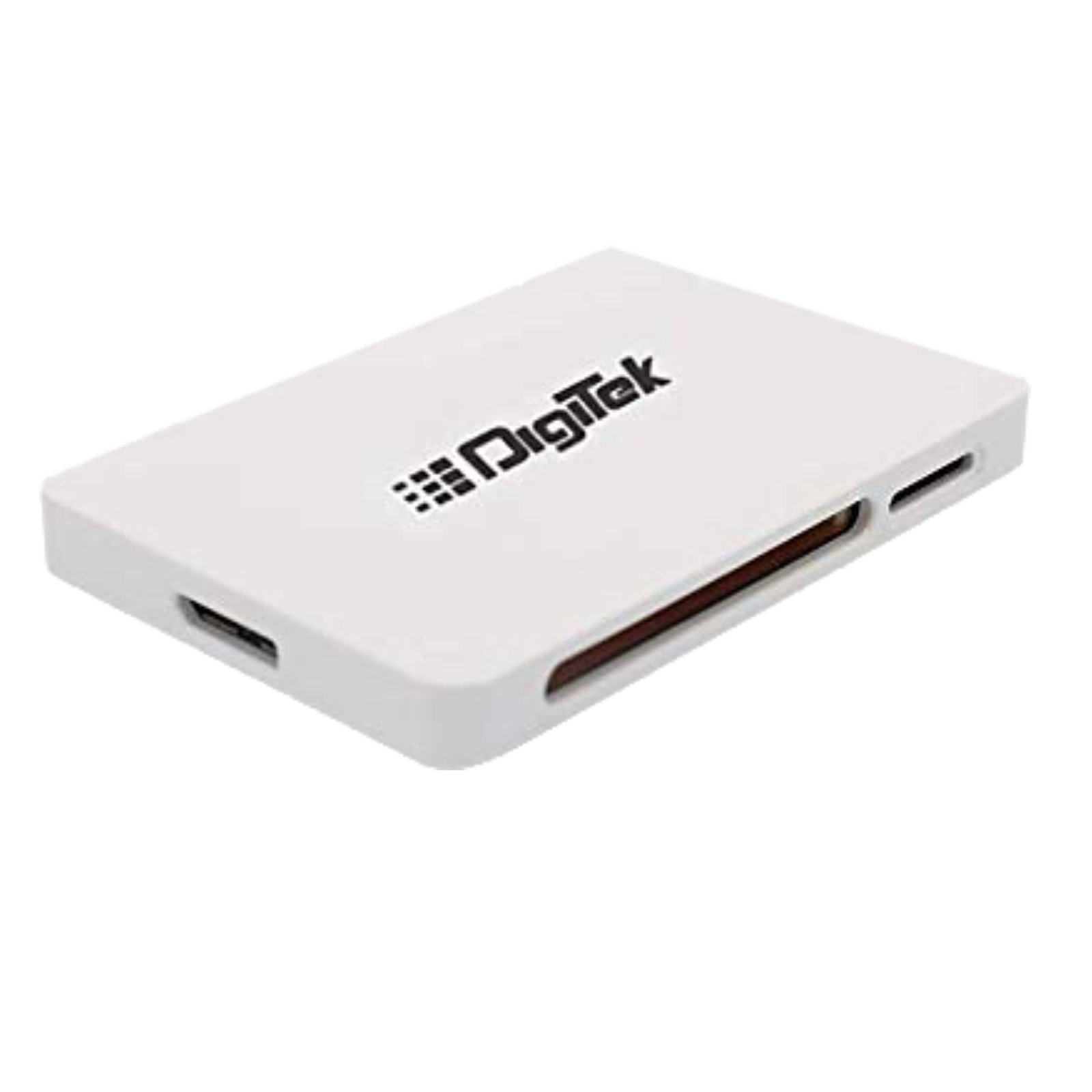 DigiTek DCR 022 USB 3.0 Card Reader (Transfer Speed Up To 5Gbps, B00BM2FELK, White)