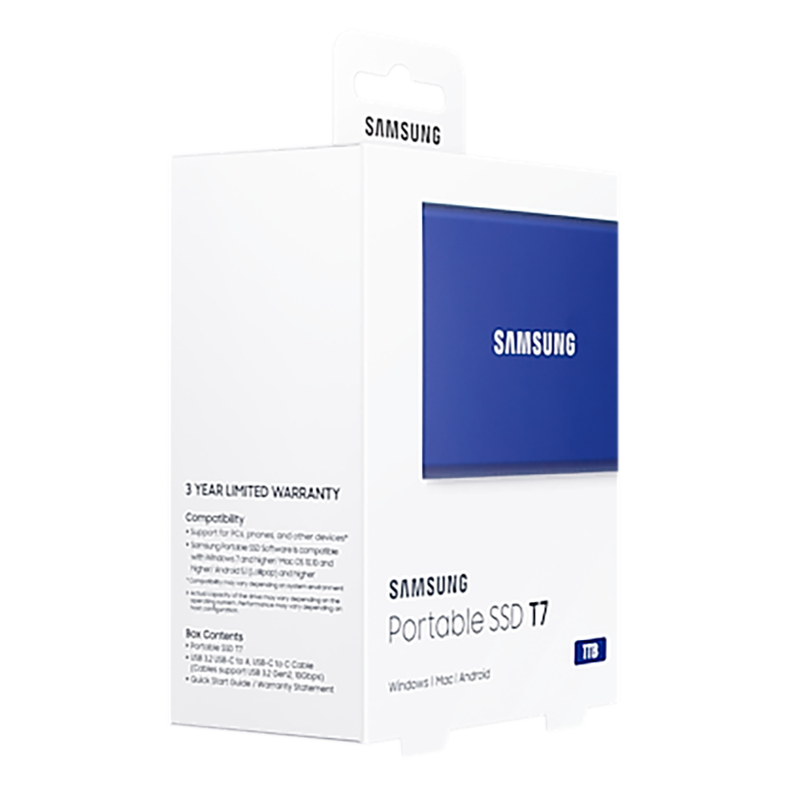 Buy Samsung T7 1 TB USB 3.2 Solid State Drive (UASP Mode, MU