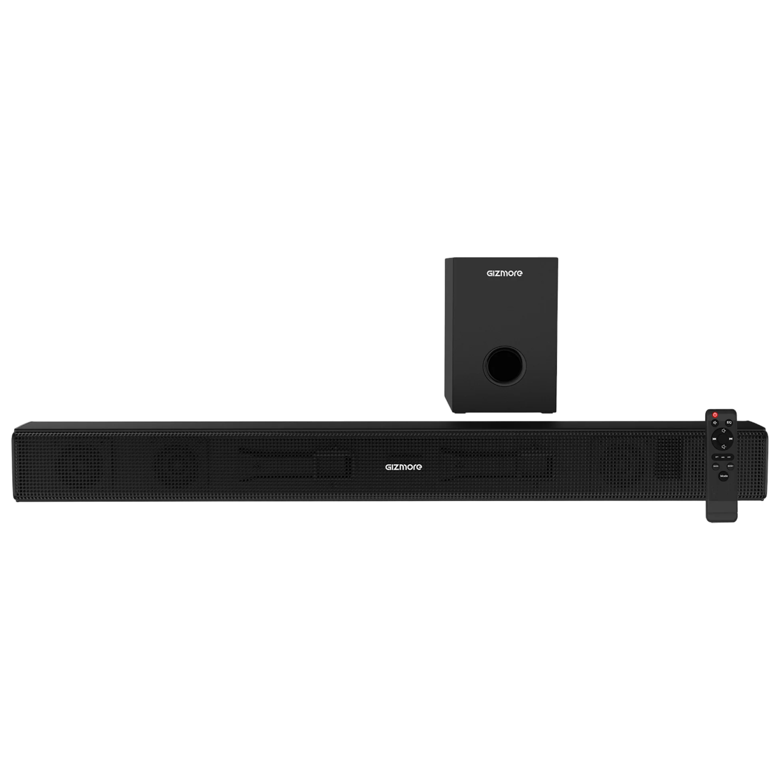GIZmore BAR6000 60W Bluetooth Soundbar with Remote (360 Degree Surround Sound, 2.1 Channel, Black)