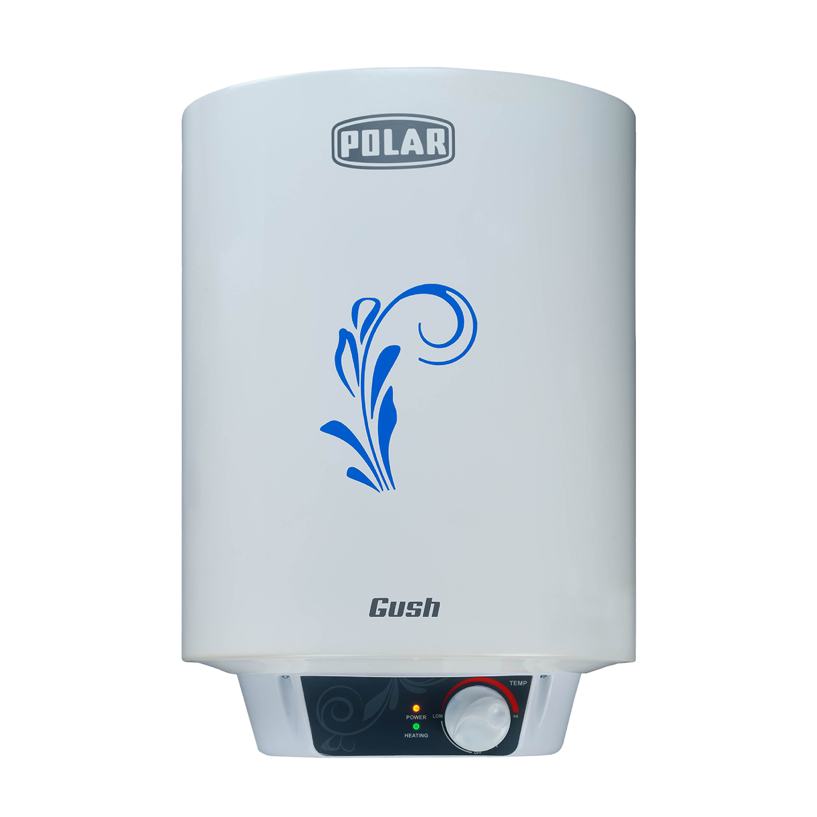 POLAR Gush 15 Litres Storage Water Geyser (2000 Watts, WHGMGL15L, White)