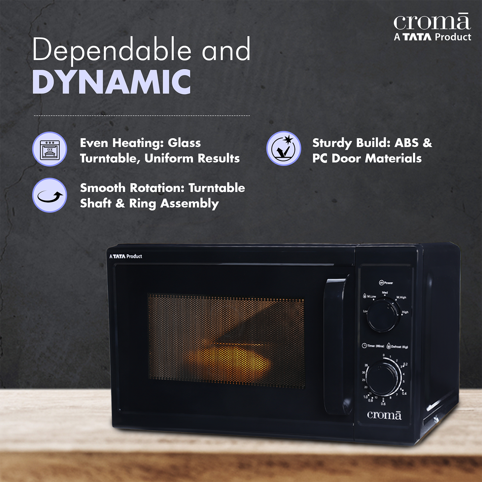 microwave oven croma price