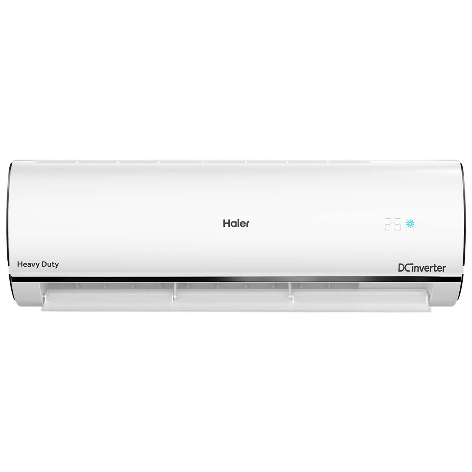 

Haier Kinouchi 7 in 1 Convertible 1.6 Ton 5 Star Inverter Split AC with Antimicrobial Protection (2024 Model, Copper Condenser, HSU19K-PYC5BN-INV), Silver strip