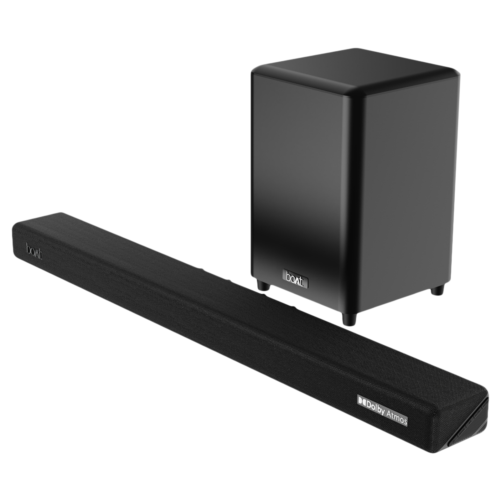 boAt Aavante Bar 4100DA 300W Bluetooth Soundbar with Remote (Dolby Atmos, 3.1.2 Channel, Premium Black)