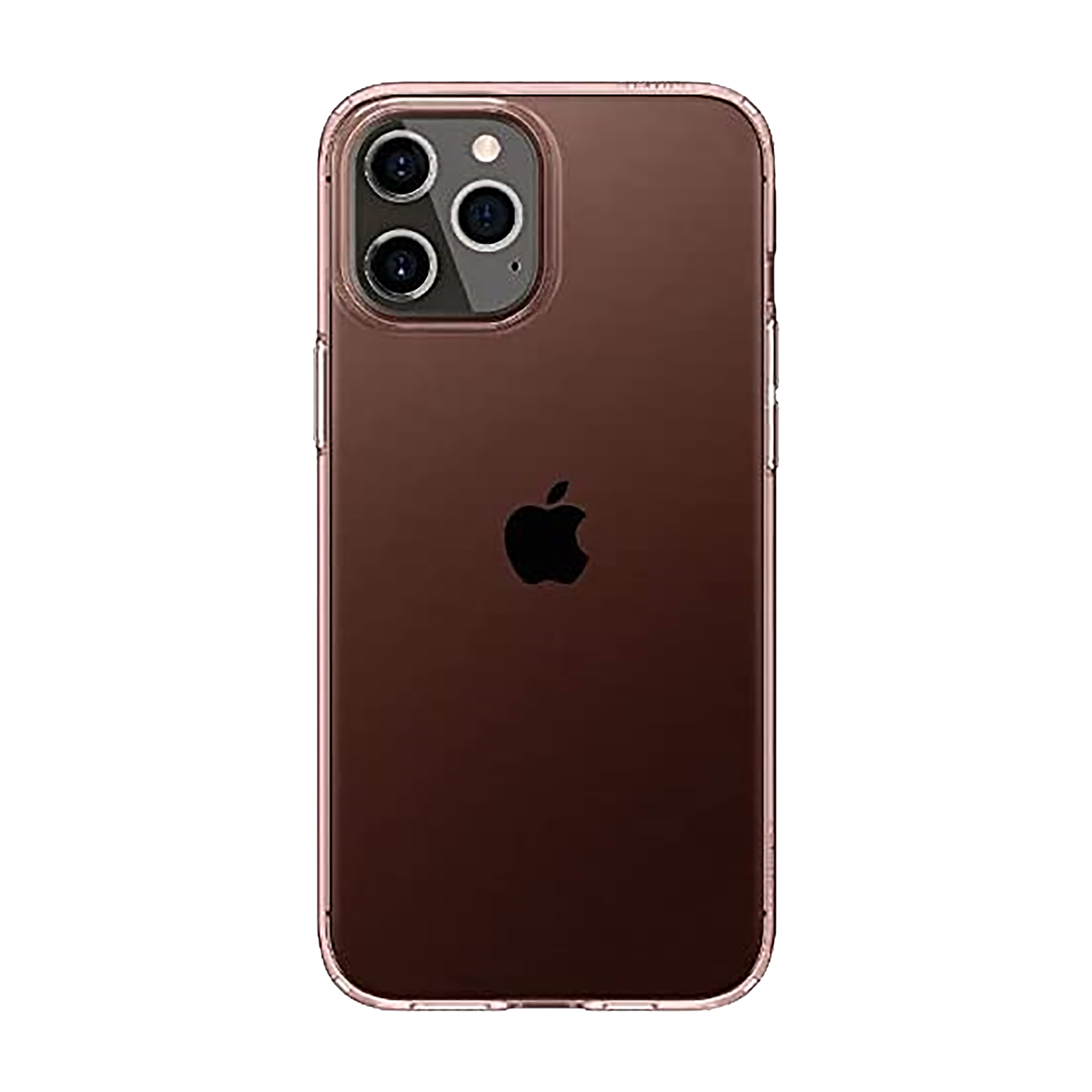 

spigen Crystal Flex TPU Back Cover for Apple iPhone 12 Pro Max (Camera Protection, Rose Crystal)