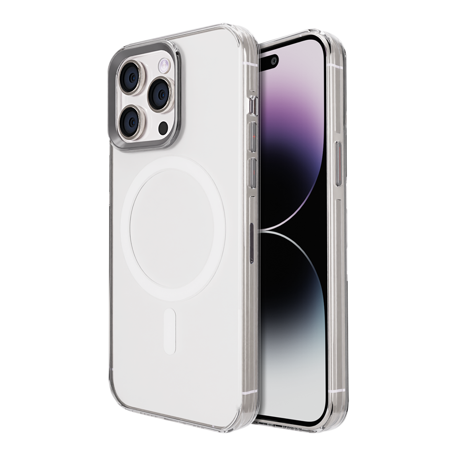 

GRIPP Neo Xtreme Hard TPU & Polycarbonate Back Cover for Apple iPhone 15 Pro (MagSafe Compatible, Clear)