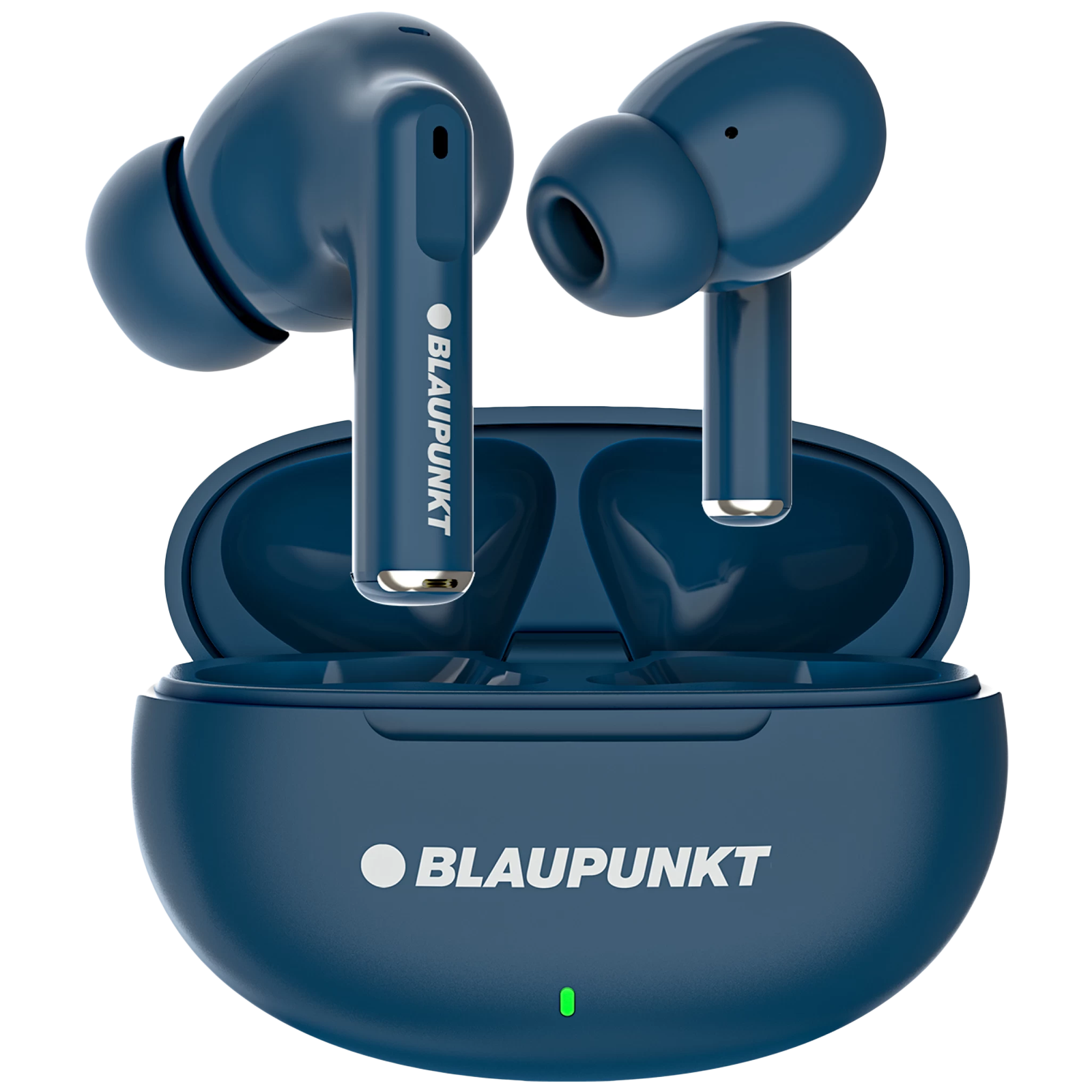 Blaupunkt BTW09 Air TWS Earbuds (IPX4 Sweat Resistant, Turbovolt Charging, Blue)