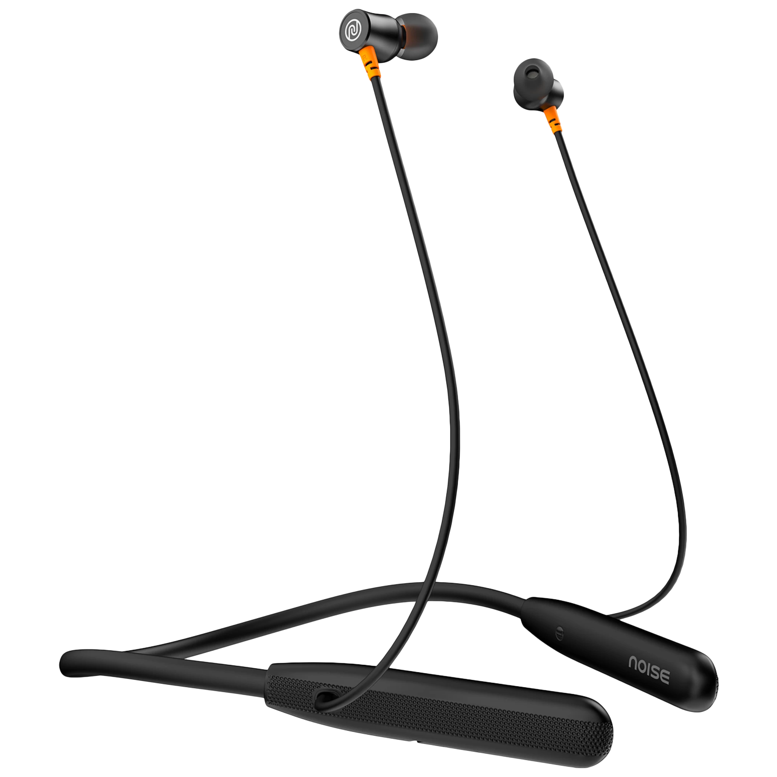 noise Airwave Neckband with Environmental Noise Cancellation (IPX5 Water Resistant, 3 EQ Modes, Jet Black)