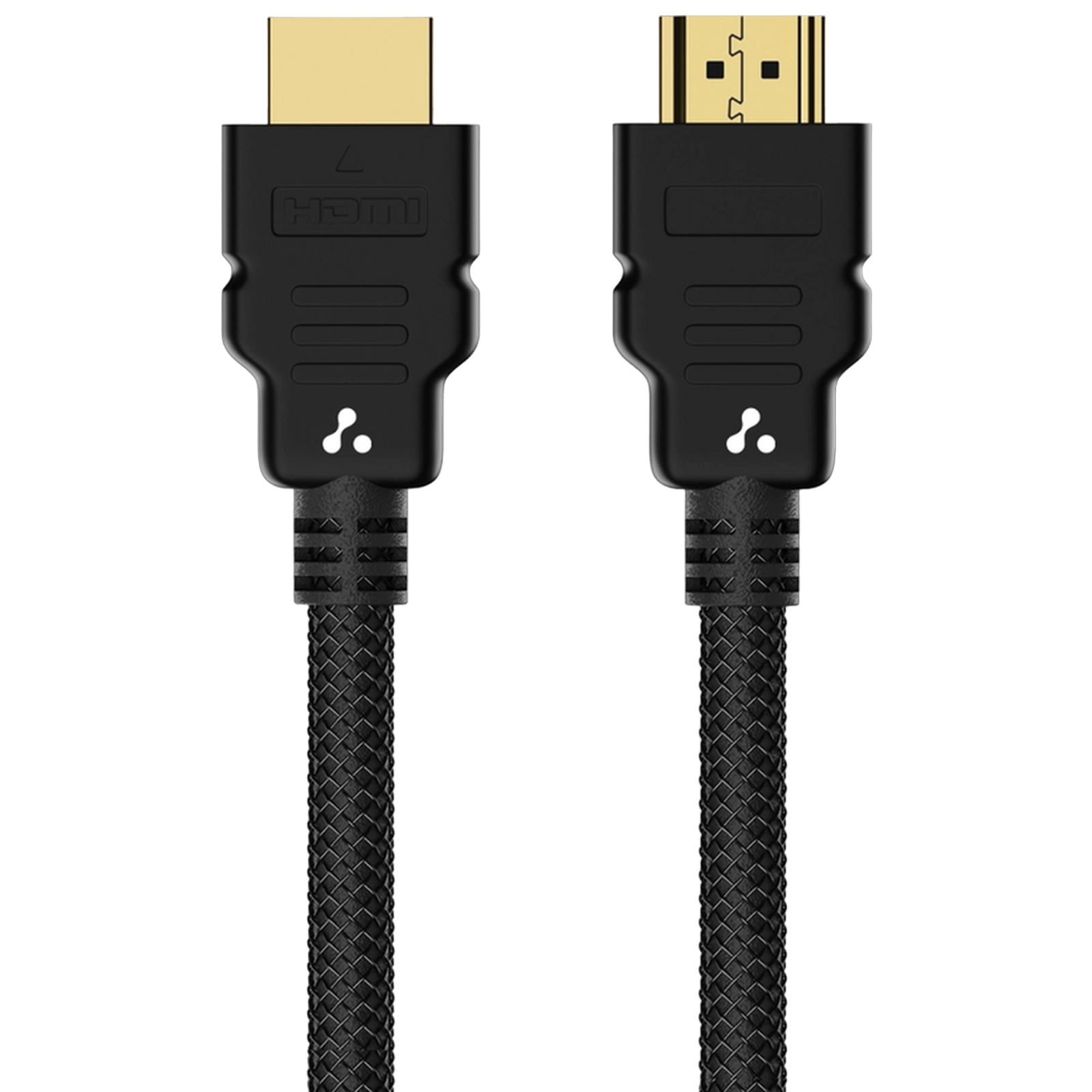 ambrane AHDMS-15 Type A to Type B 4.9 Feet (1.5M) HDMI Cable (Durable and Convenient, Black)