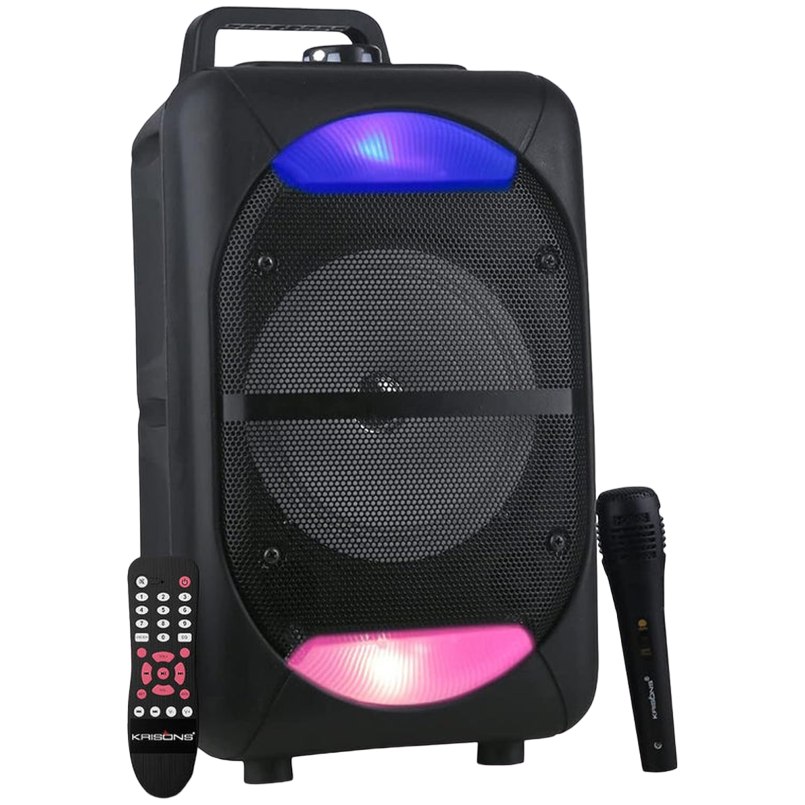 KRISONS Beatz 30W Bluetooth Party Speaker with Mic (High Bass, 1.0 Channel, Black)
