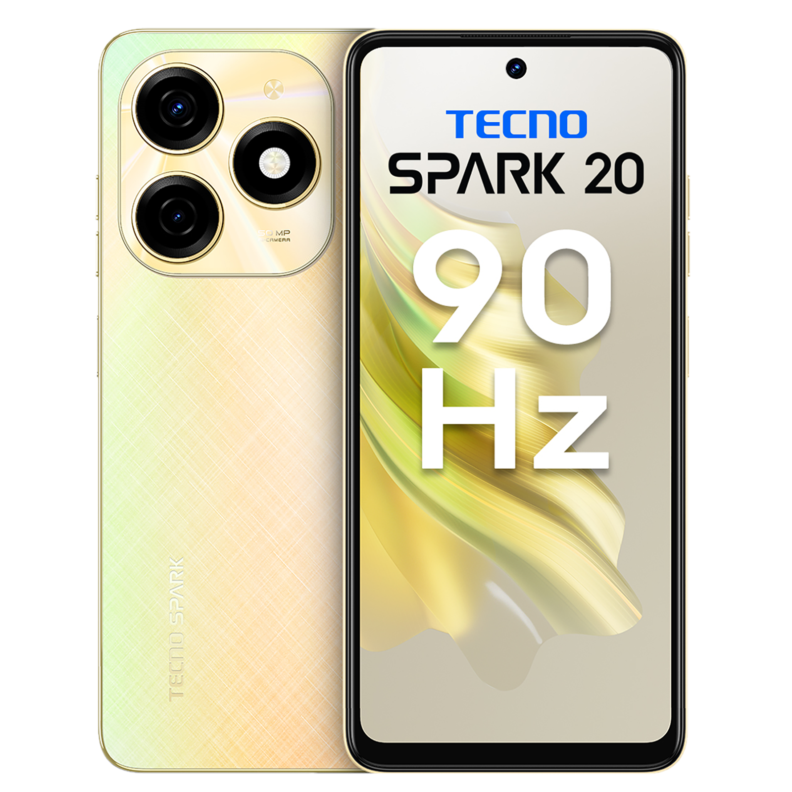 

TECNO Spark 20 (8GB RAM, 128GB, Neon Gold)
