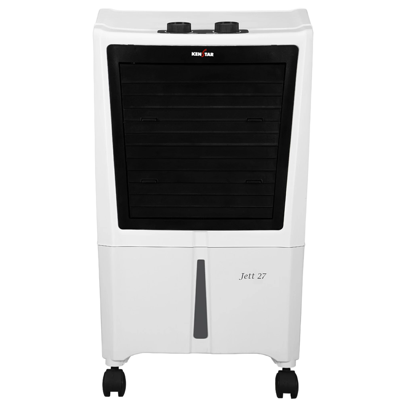 KENSTAR JETT HC 27 Litres Personal Air Cooler with Inverter Compatible (Ice Chamber, White & Black)