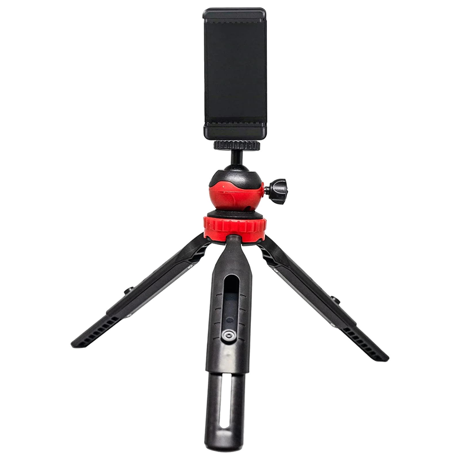HIFFIN HF-350 18cm Adjustable Tripod for Mobile and Camera (360 Degree Rotatable, Black)