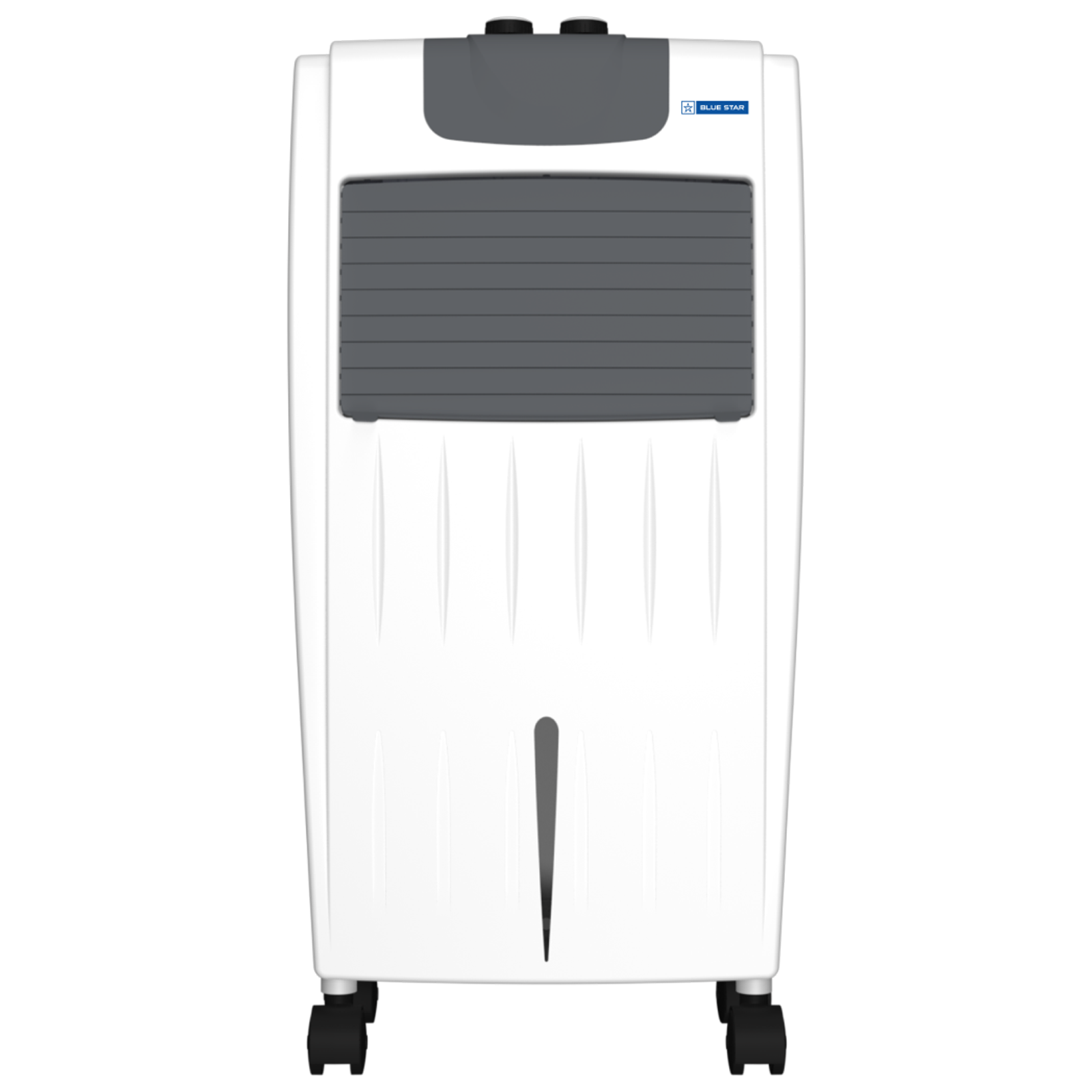 Blue Star ASTRA 20 Litres Personal Air Cooler with Anti-Microbial Property (Cross Drift Technology, White & Dark Grey)