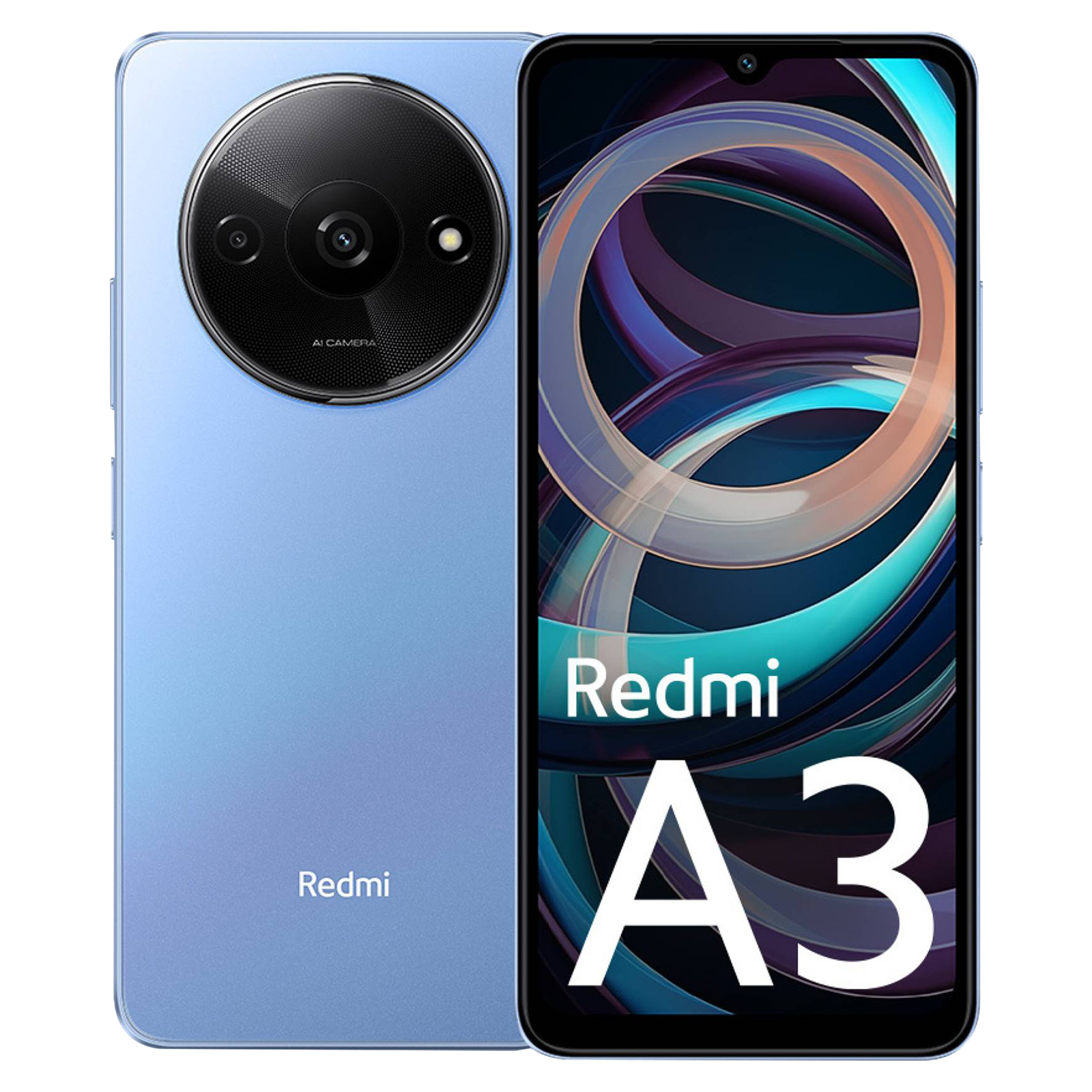 Redmi A3 (4GB RAM, 128GB, Lake Blue)