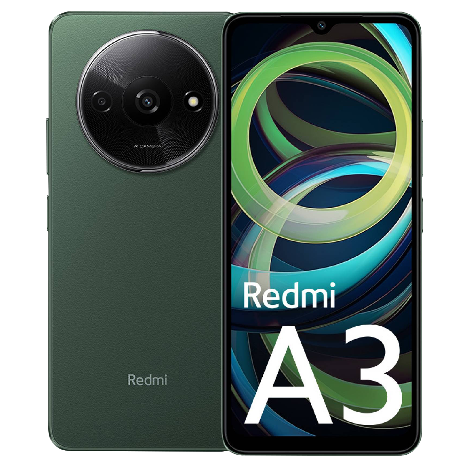 

Redmi A3 (3GB RAM, 64GB, Olive Green)