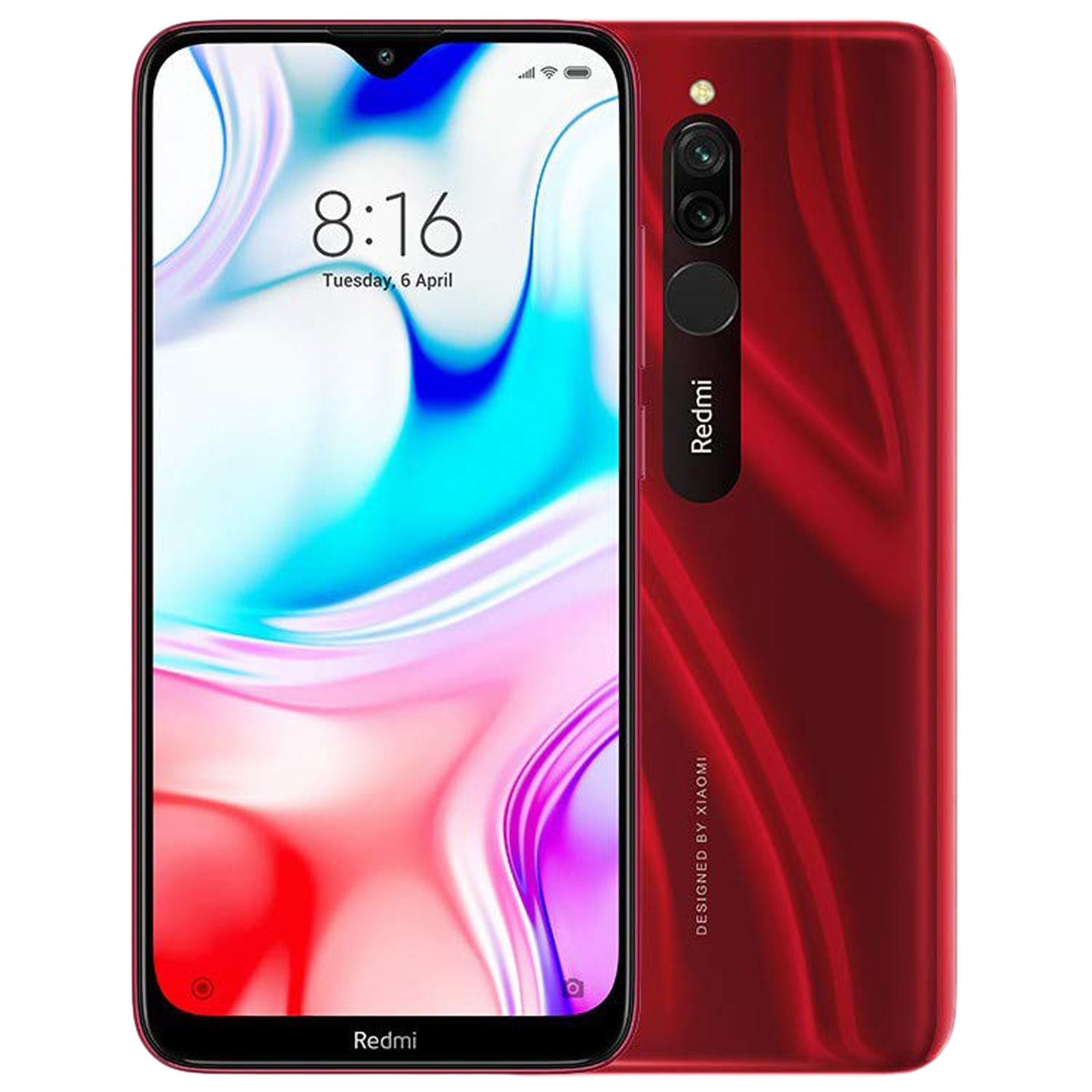 

Refurbished Redmi 8 (4GB RAM, 64GB ROM, Ruby Red)