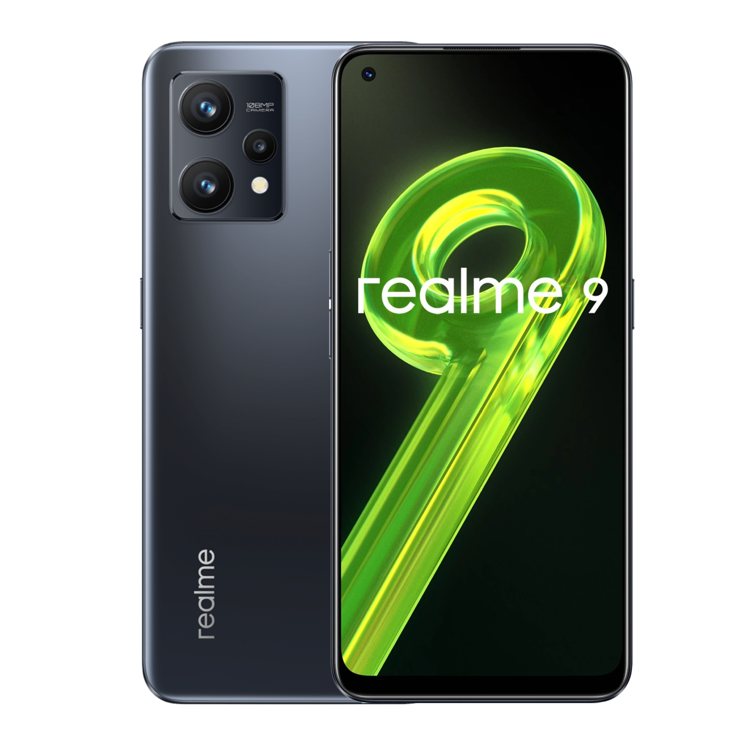 realme 9 (6GB RAM, 128GB, Meteor Black)