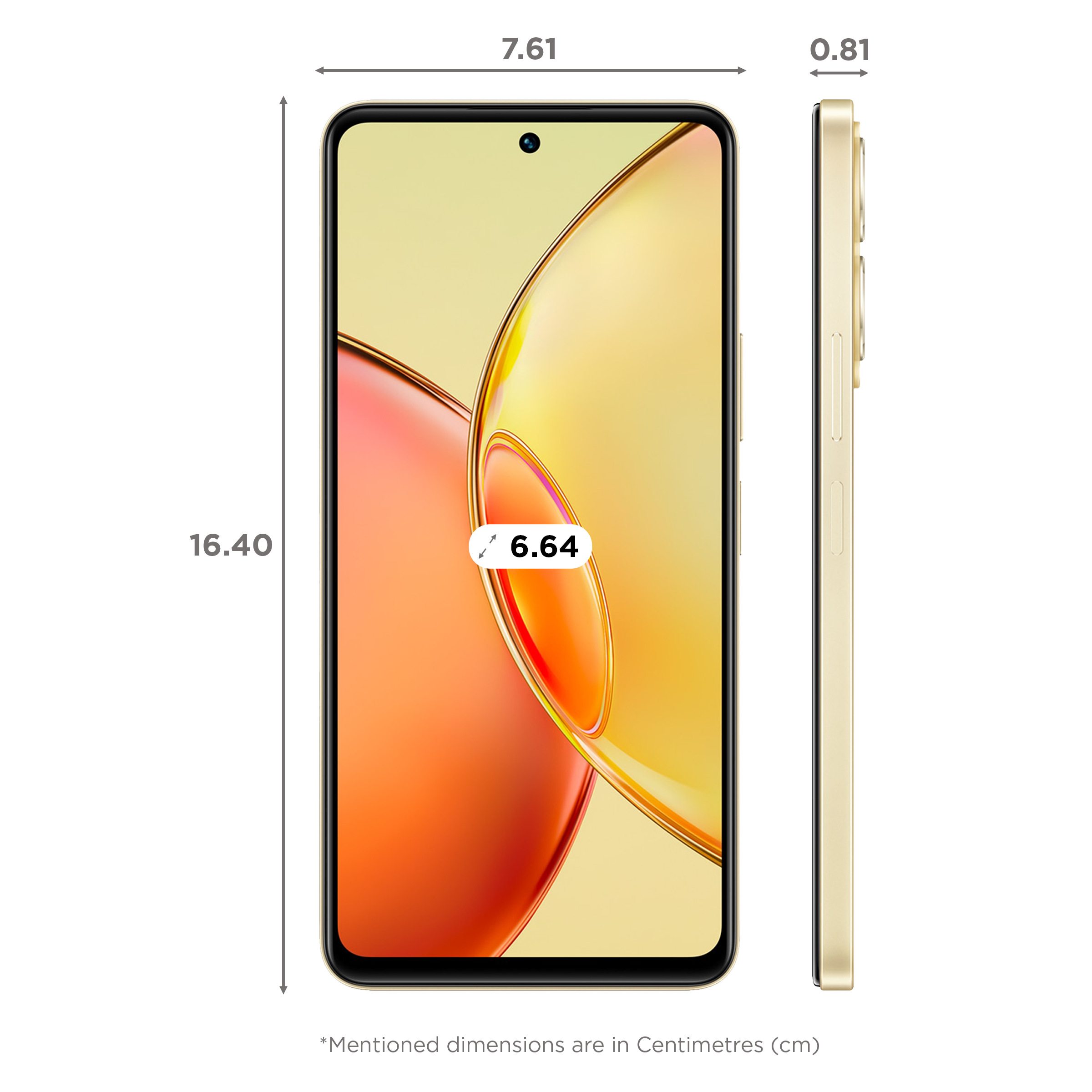 vivo Y36 (Vibrant Gold, 8GB RAM, 128GB Storage) with No Cost EMI/Additional  Exchange Offers : : Electronics