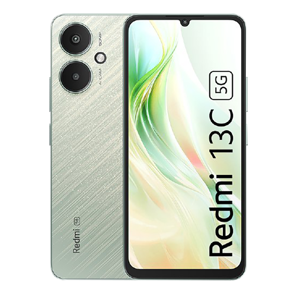 Redmi 13C 5G (6GB RAM, 128GB, Startrail Green)