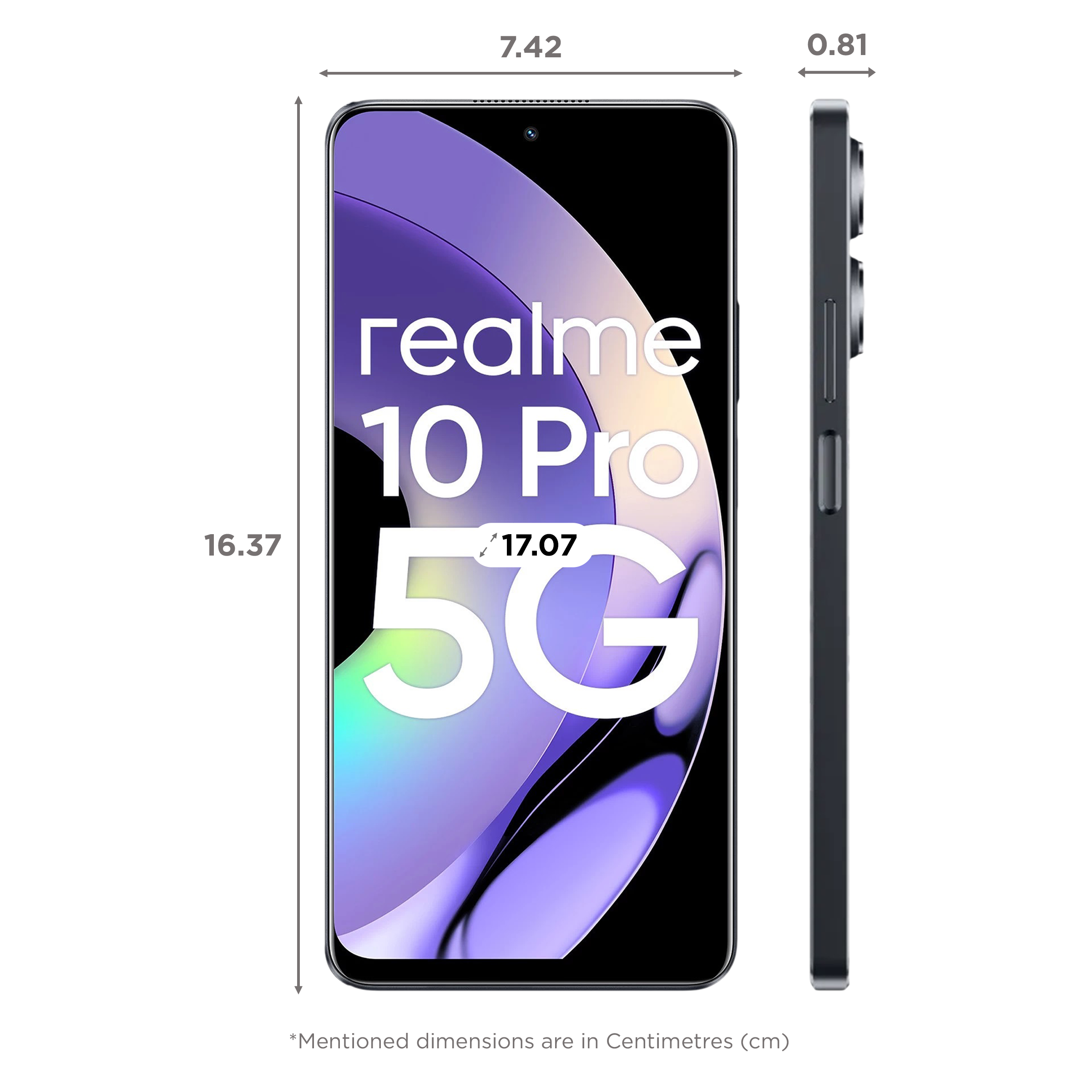 Buy Realme 10 Pro 5G 128 GB, 8 GB RAM, Dark Matter, Mobile Phone Online at  Best Prices in India - JioMart.