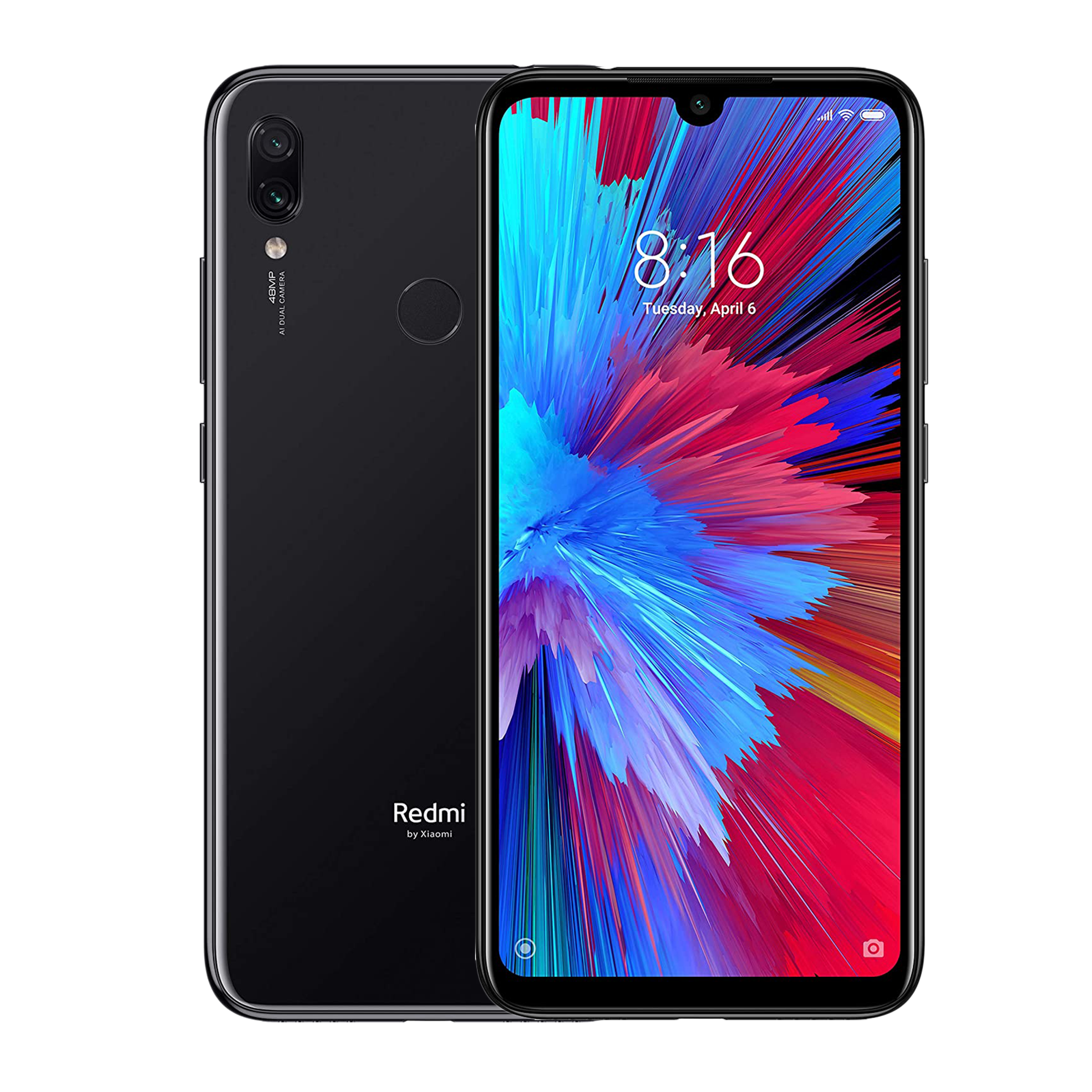 

Refurbished Redmi Note 7S (3GB RAM, 32GB, Onyx Black), Onxy black