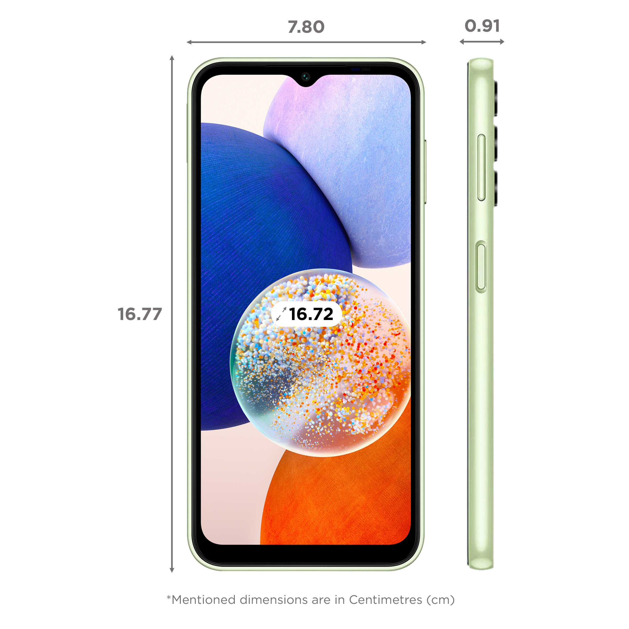 Grab Samsung Galaxy A14 5G (Light Green, 128GB) online at best price