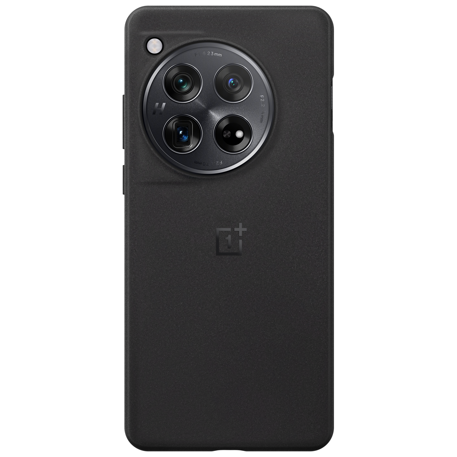 OnePlus OPC16 PC and TPU Back Cover for OnePlus 12 (Anti Fingerprint, Black)