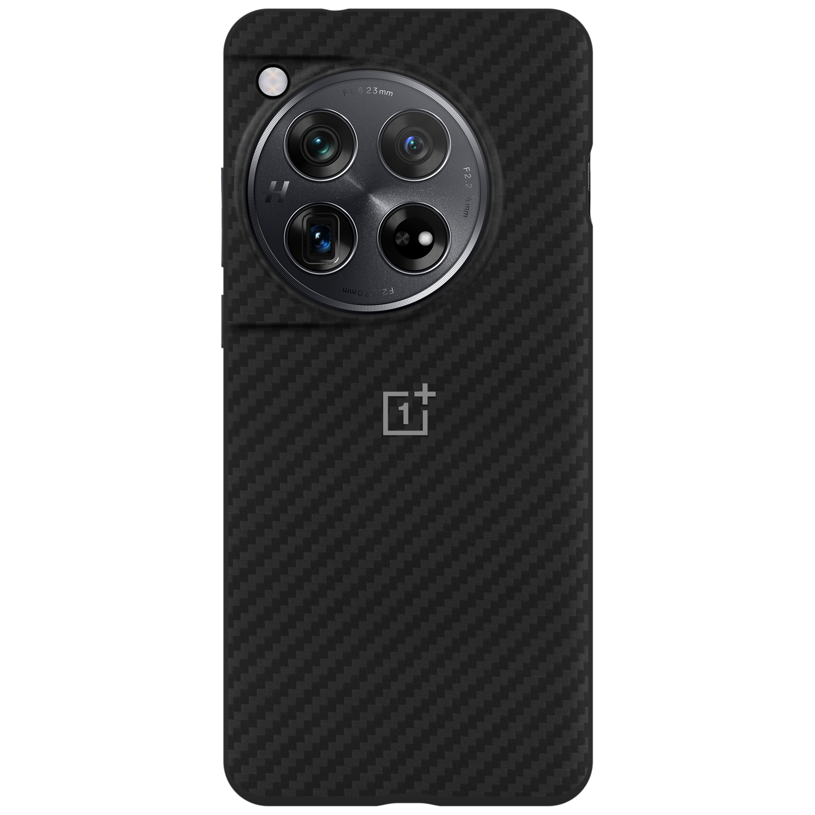 

OnePlus OPC17 Aramid Fiber Back Cover for OnePlus 12 (Anti Wear, Black)