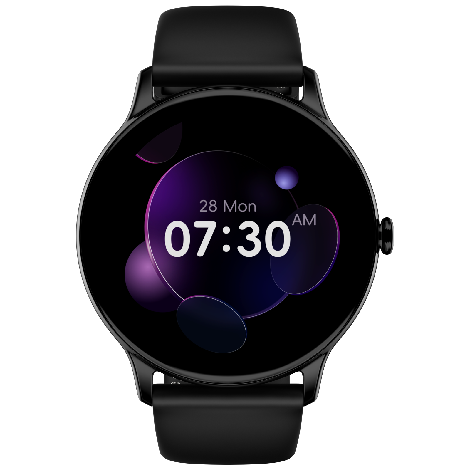 noise Twist Go Smartwatch with Bluetooth Calling (35mm TFT Display, IP67 Water Resistant, Jet Black Strap)