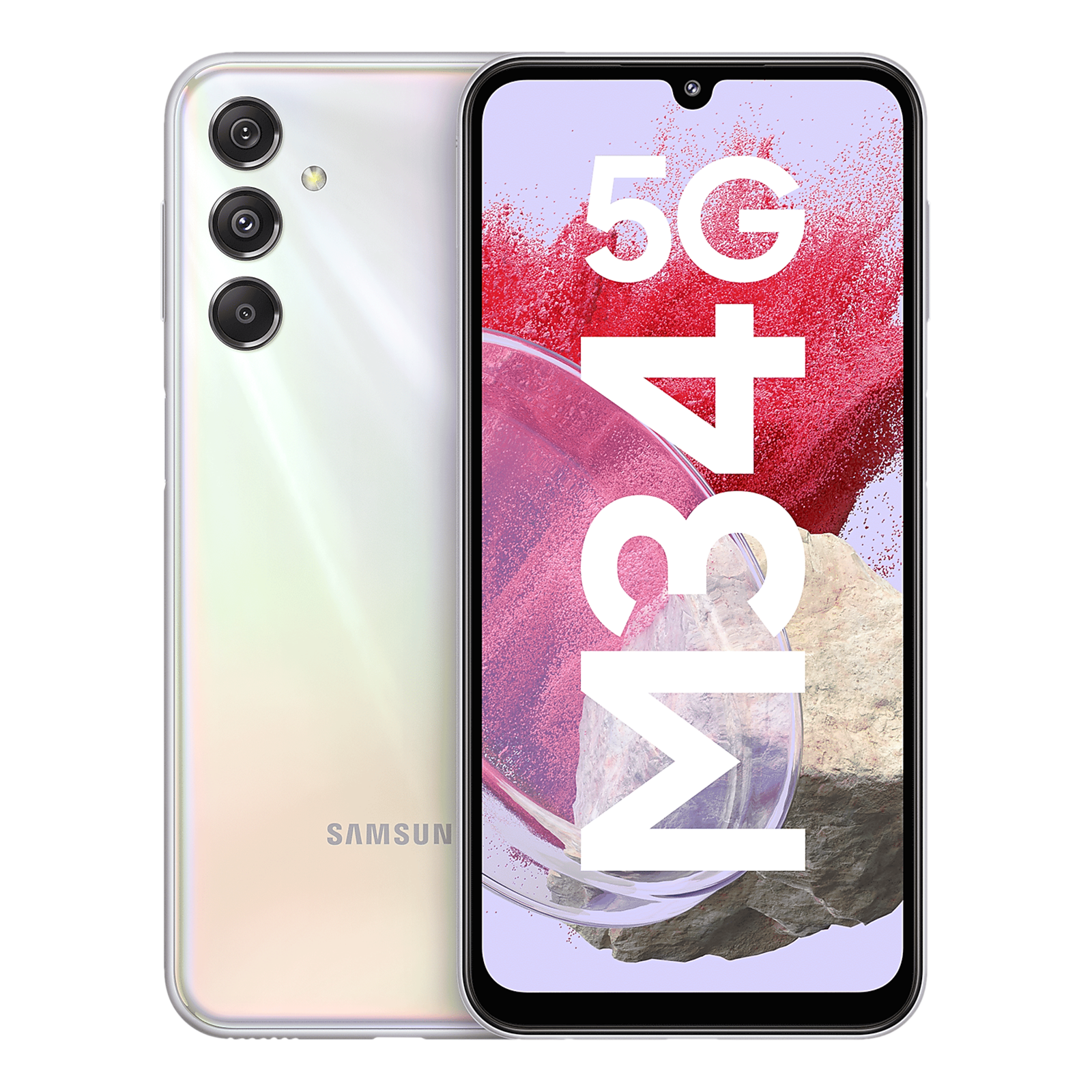 

SAMSUNG Galaxy M34 5G (6GB RAM, 128GB, Prism Silver)