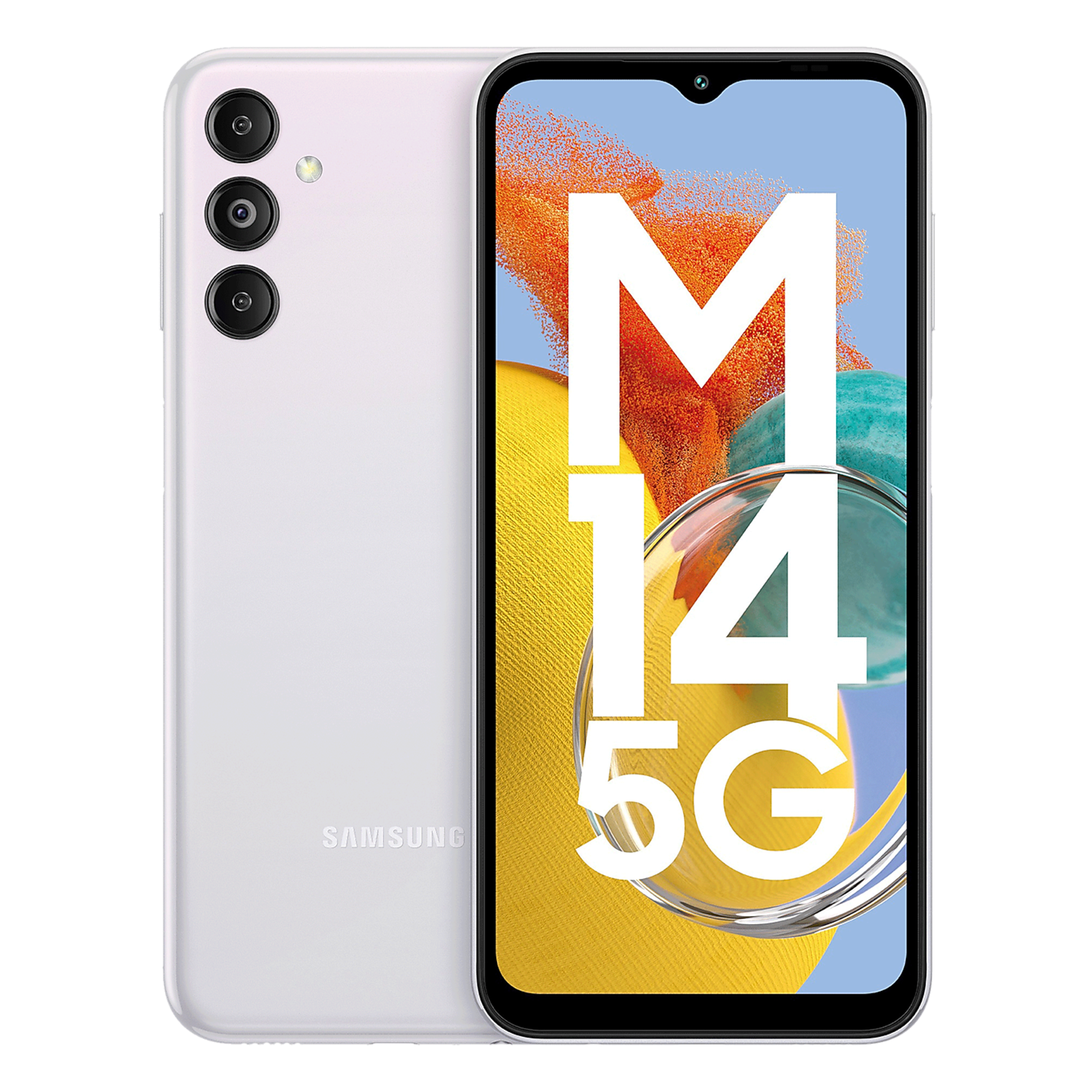 

SAMSUNG Galaxy M14 5G (4GB RAM, 128GB, Icy Silver)
