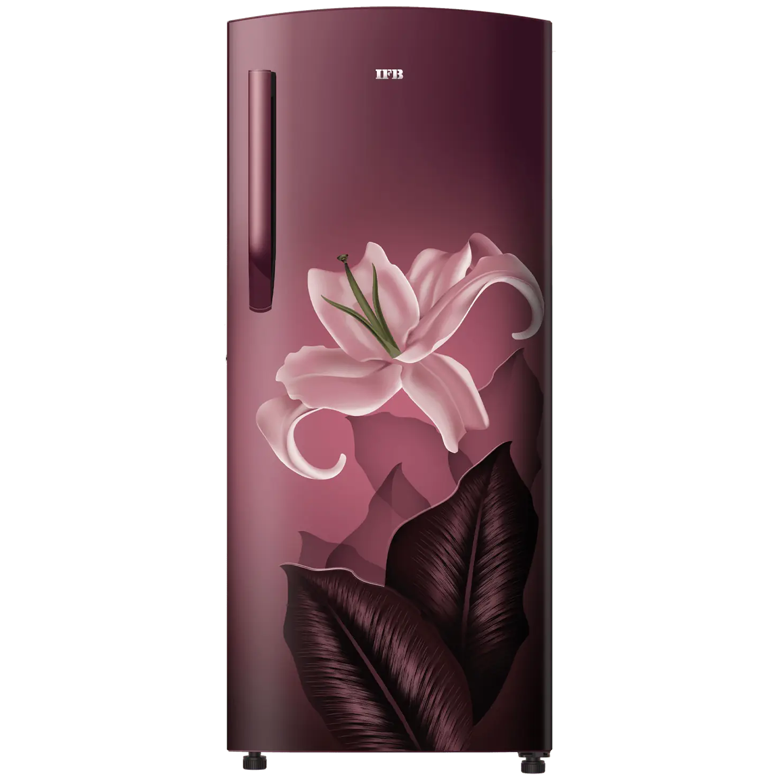IFB Advance Cool 212 Litres 5 Star Direct Cool Single Door Refrigerator with Antibacterial Gasket (IFBDC2325IRB, Midnight Bloom Red)