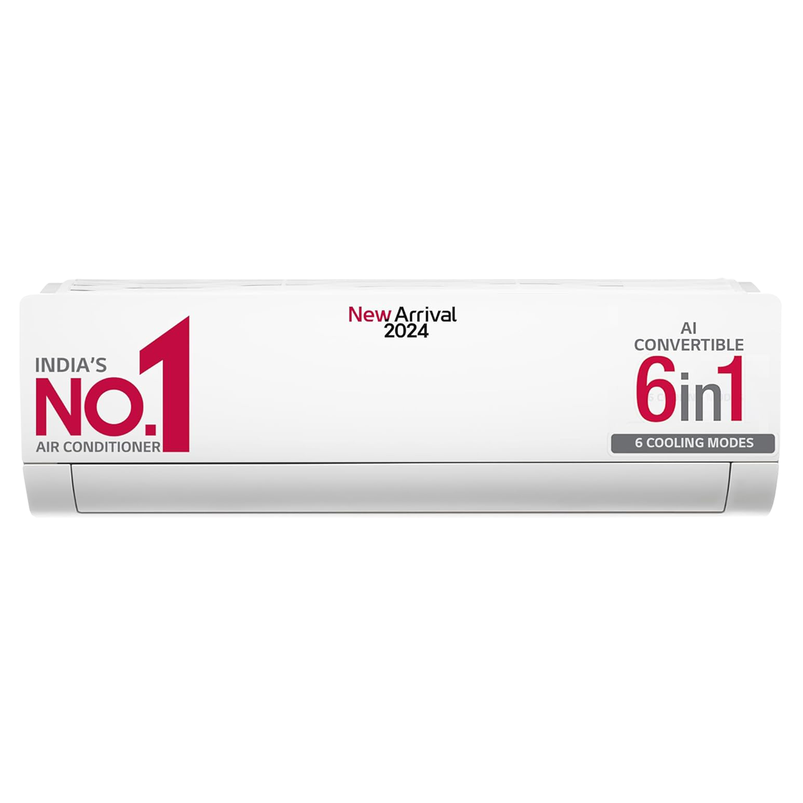 LG 6 in 1 Convertible 1 Ton 3 Star Dual Inverter Split AC with HD Filter (2024 Model, Copper Condenser, TS-Q12BNXE.AMLG)
