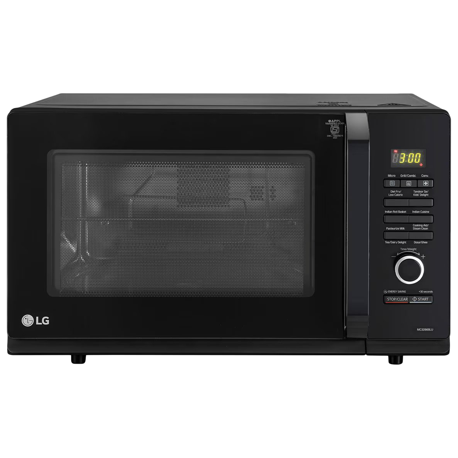 

LG 32L Convection Microwave Oven with Diet Fry (Black)