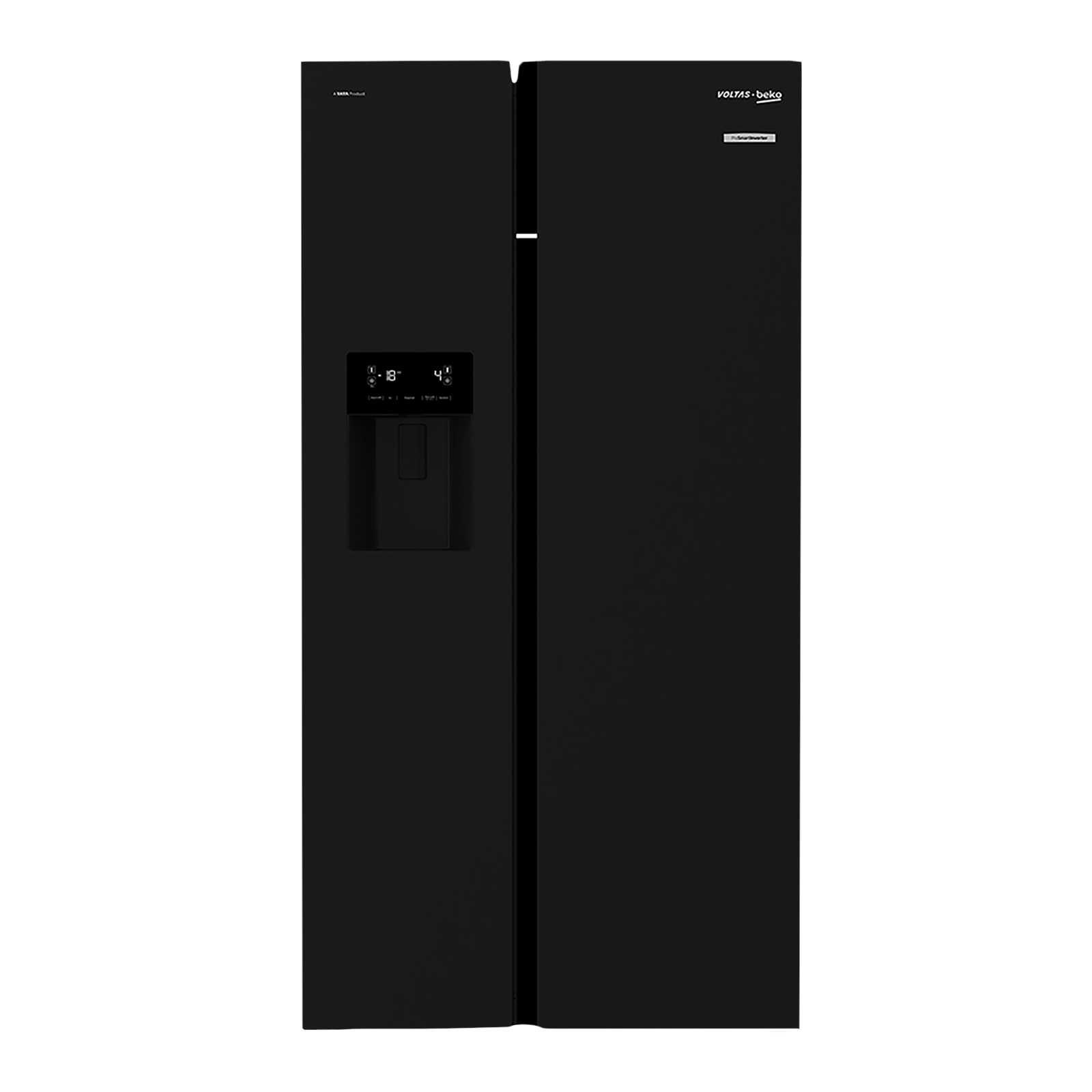 

VOLTAS beko 634 Litres Frost Free Side by Side Refrigerator with Neo Frost Dual Cooling (RSB655GBRF, Glass Black)