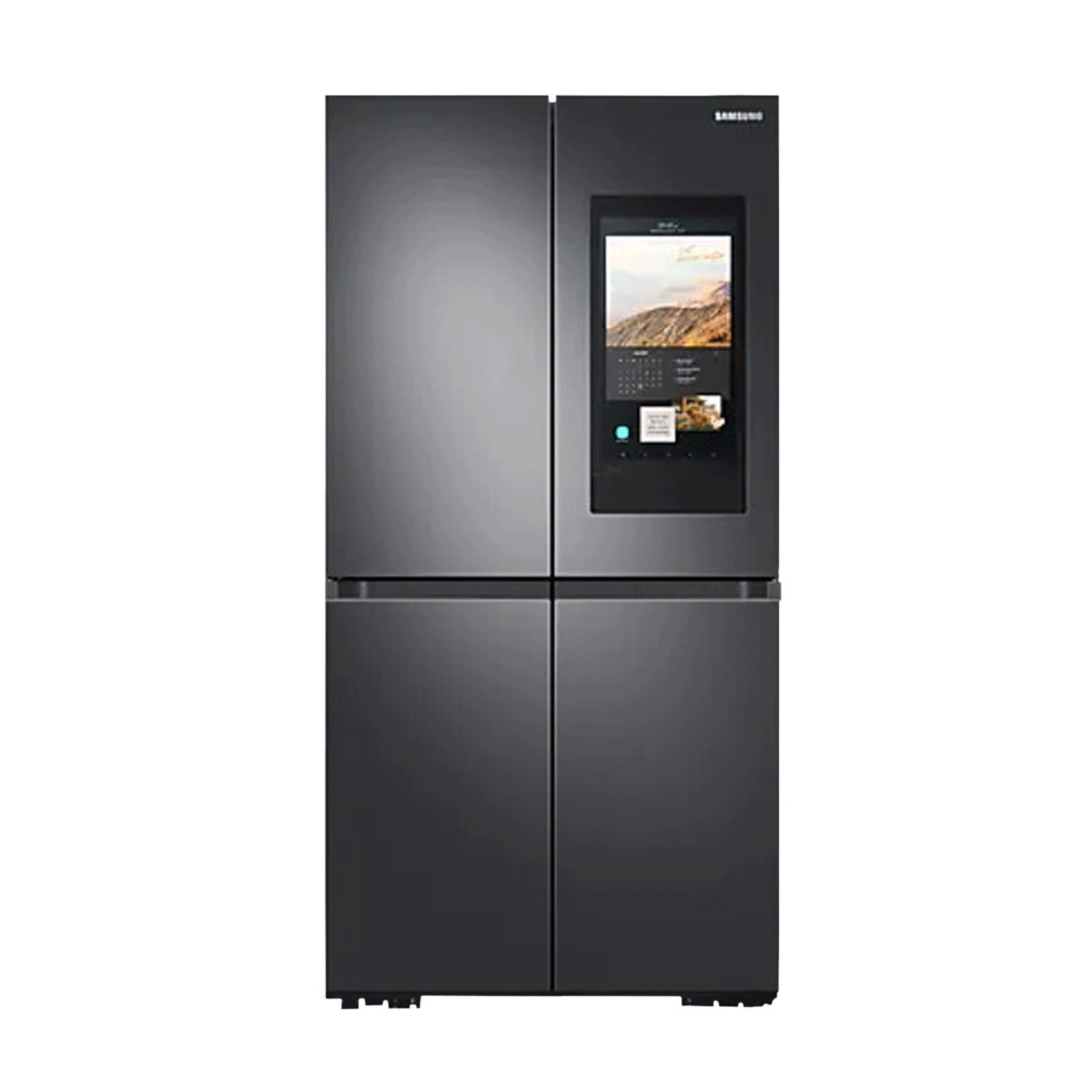 

SAMSUNG 865 Litres Frost Free French Door Smart Wi-Fi Enabled Refrigerator with Door-in-Door (RF87A9770SG/TL, Black Caviar)