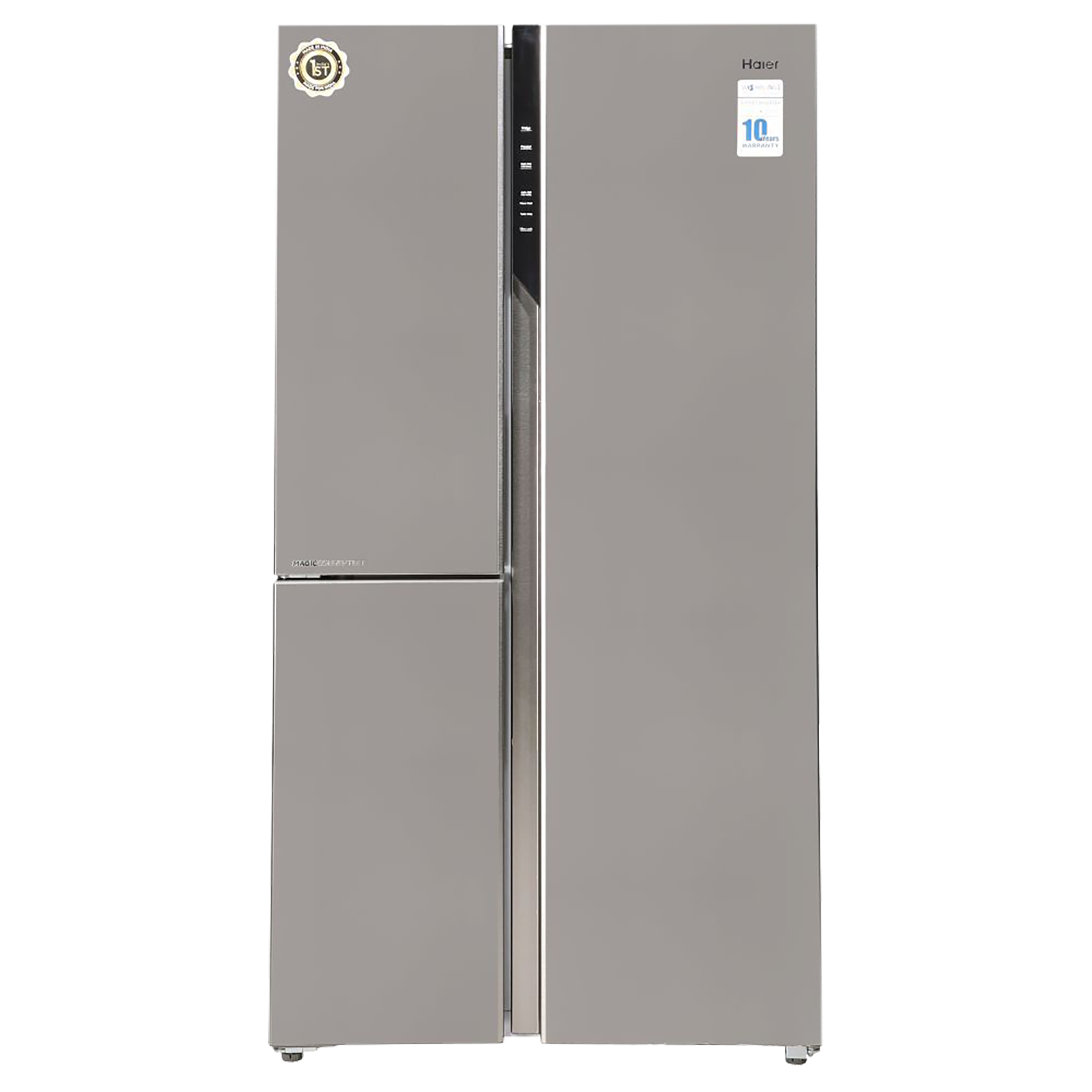 

Haier 628 Litres Frost Free Side by Side Refrigerator with Magic Cooling Technology (HRT-683IS, Inox Steel)