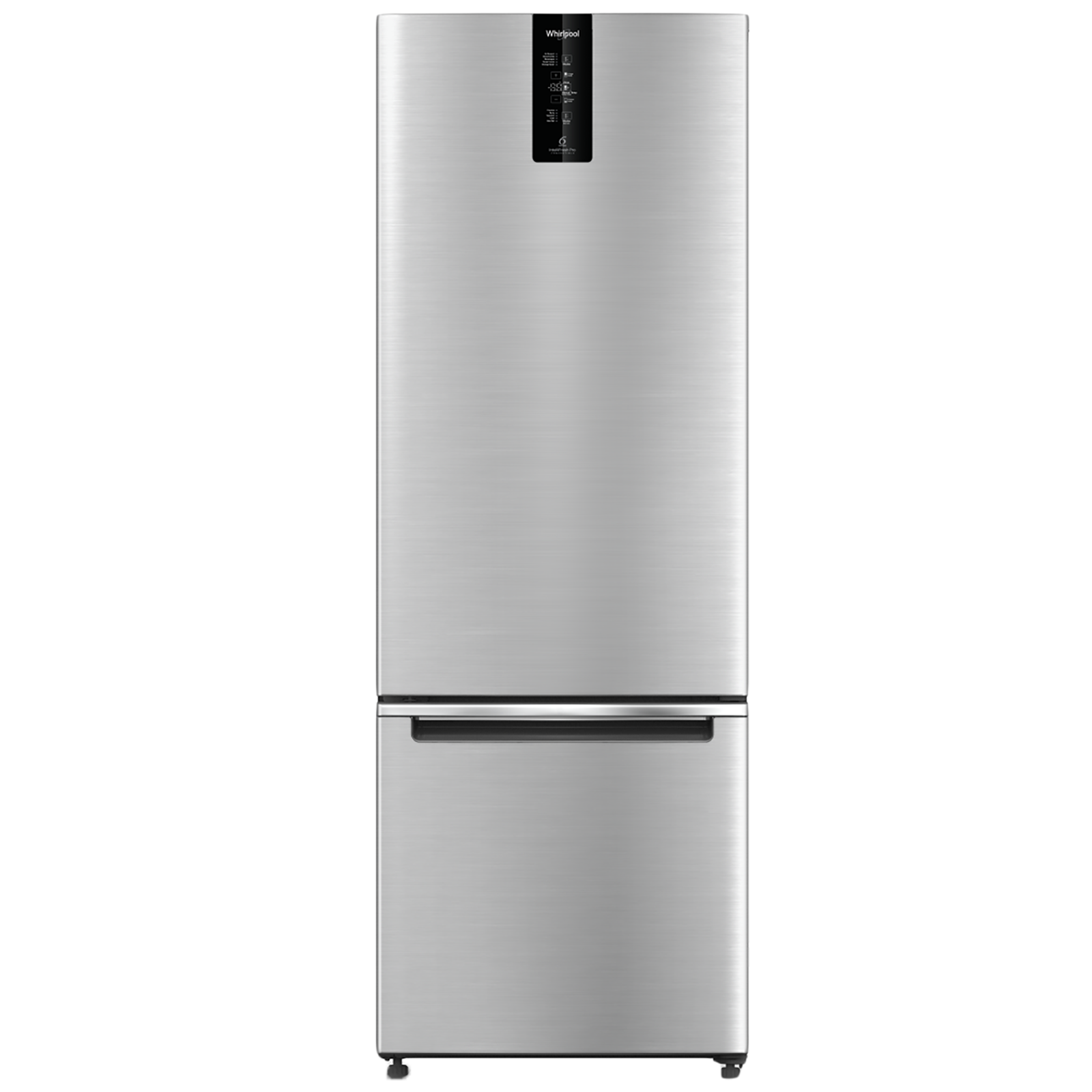 Whirlpool Intellifresh Pro 355 Litres 3 Star Frost Free Double Door Bottom Mount Convertible Refrigerator with MicroBlock Technology (IFPRO BM INV CNV...