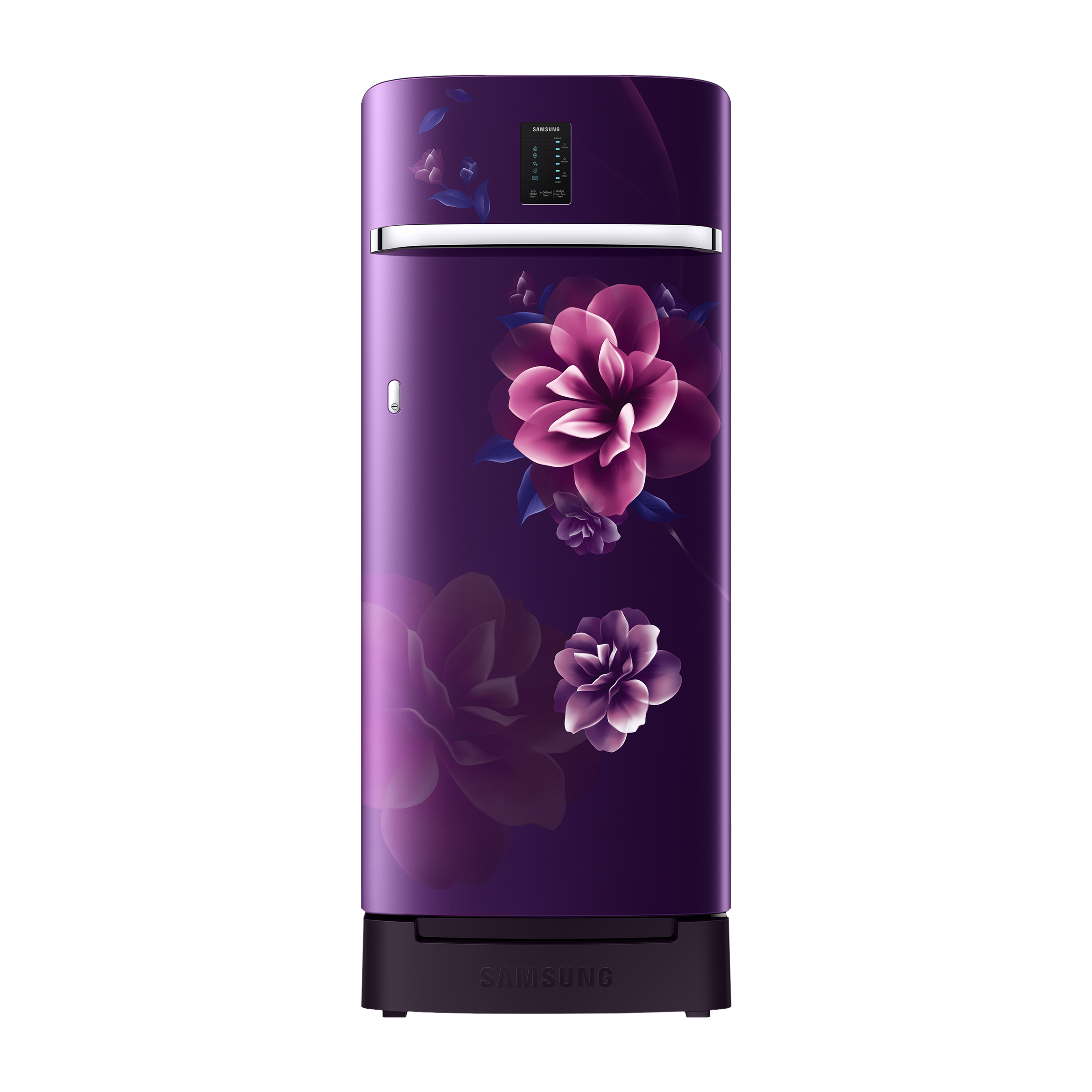 SAMSUNG 215 Litres 3 Star Direct Cool Single Door Refrigerator with Stabilizer Free Operation (RR23C2F23CR/HL, Camellia Purple)