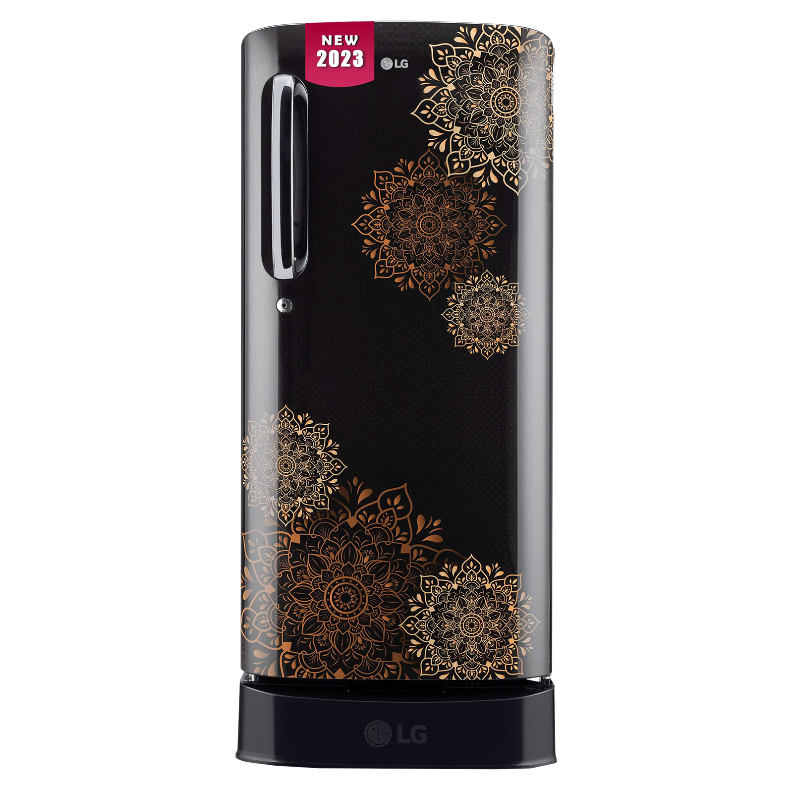 

LG 190 Litres 3 Star Direct Cool Single Door Refrigerator with Stabilizer Free Operation (GL-D201AERD.BERZEB, Ebony Regal)